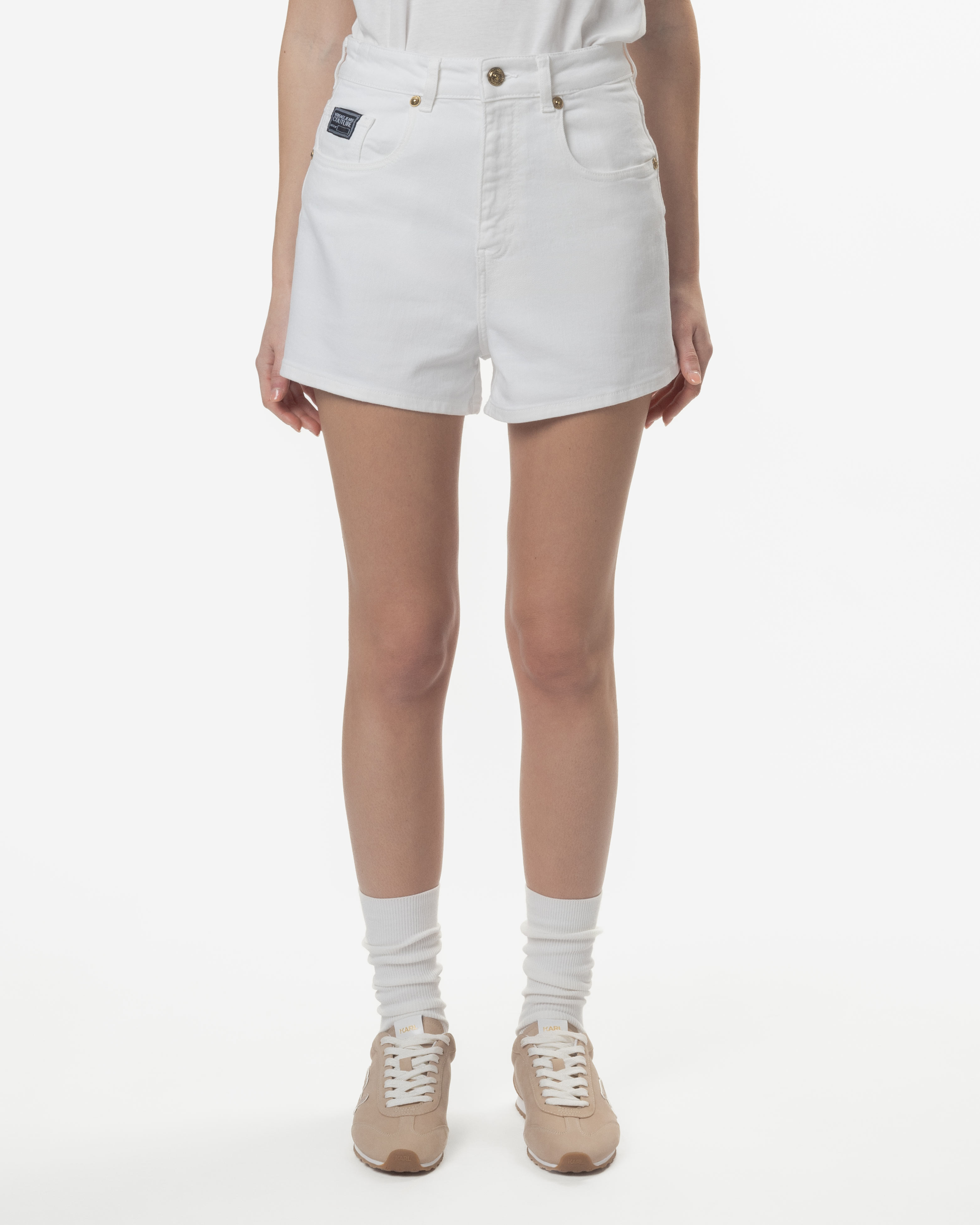 Calções Versace Jeans Couture 78HAD514 Branco