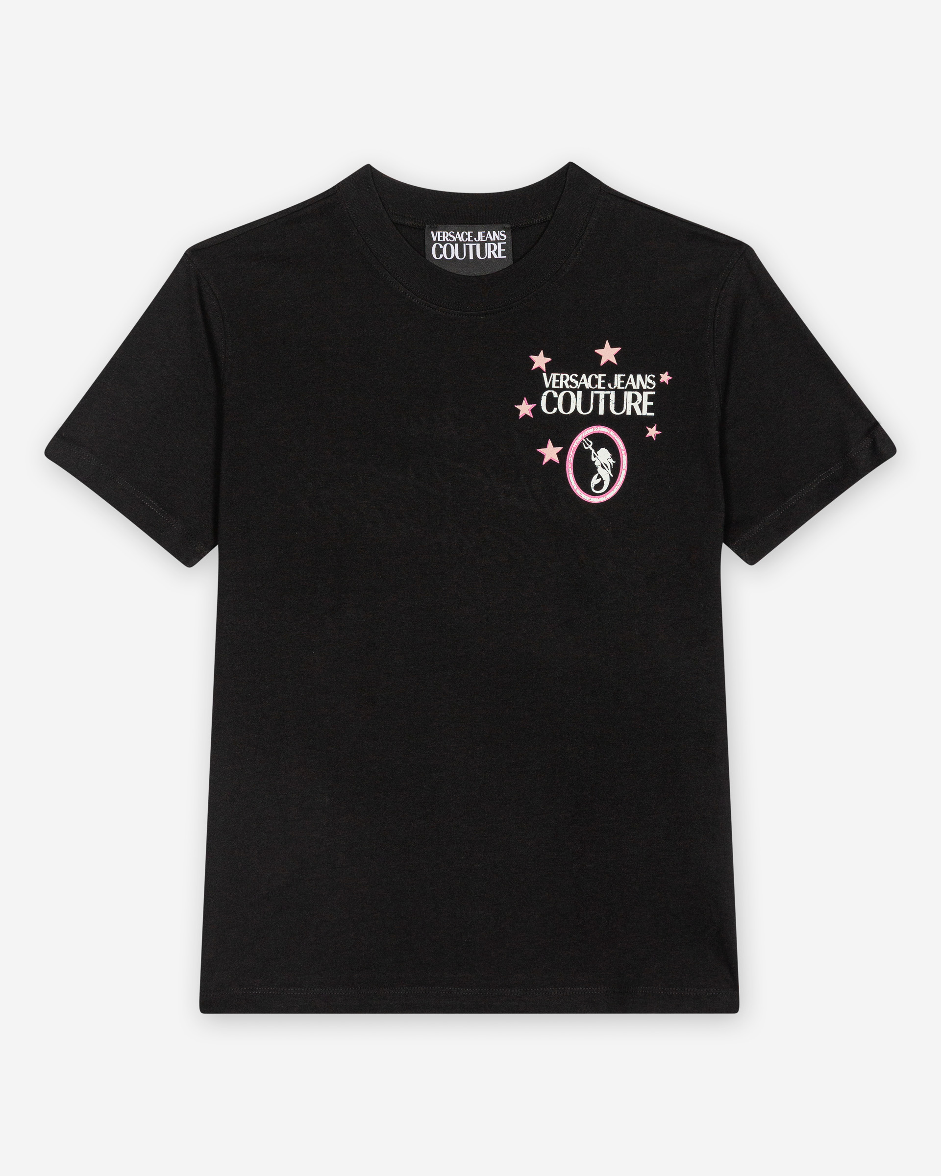 T-shirt Versace Jeans Couture 80HAHD02 Preto