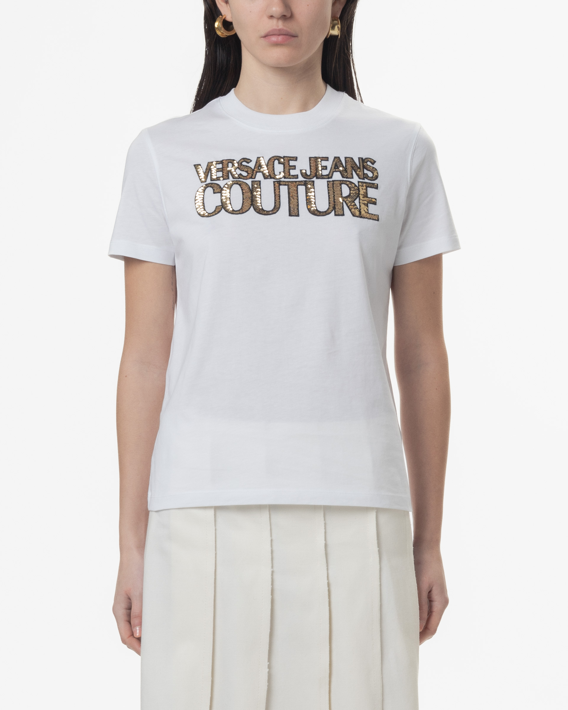 T-shirt Versace Jeans Couture 78HAHE02 Branco
