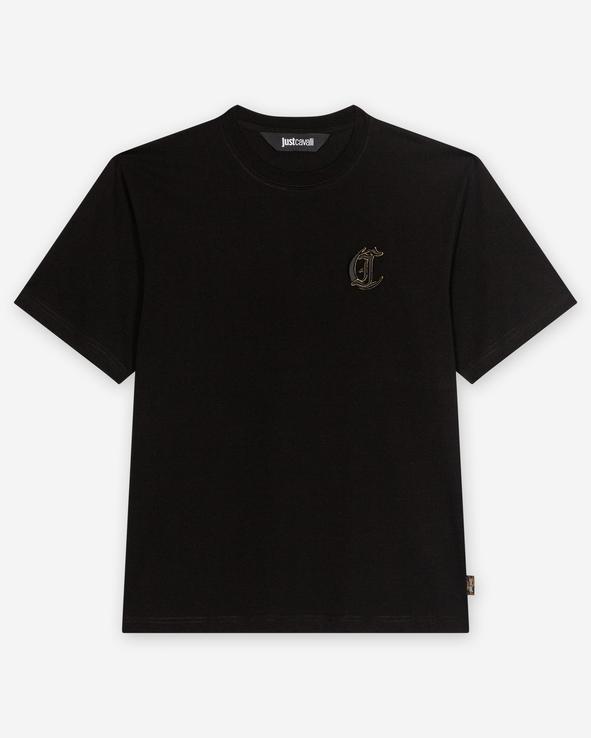 T-shirt Just Cavalli R JC Embroidery Lure Preto