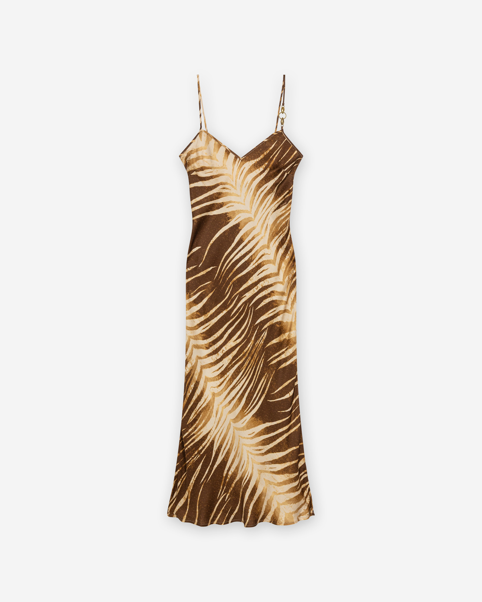 Vestido Just Cavalli Slip Dress Bege