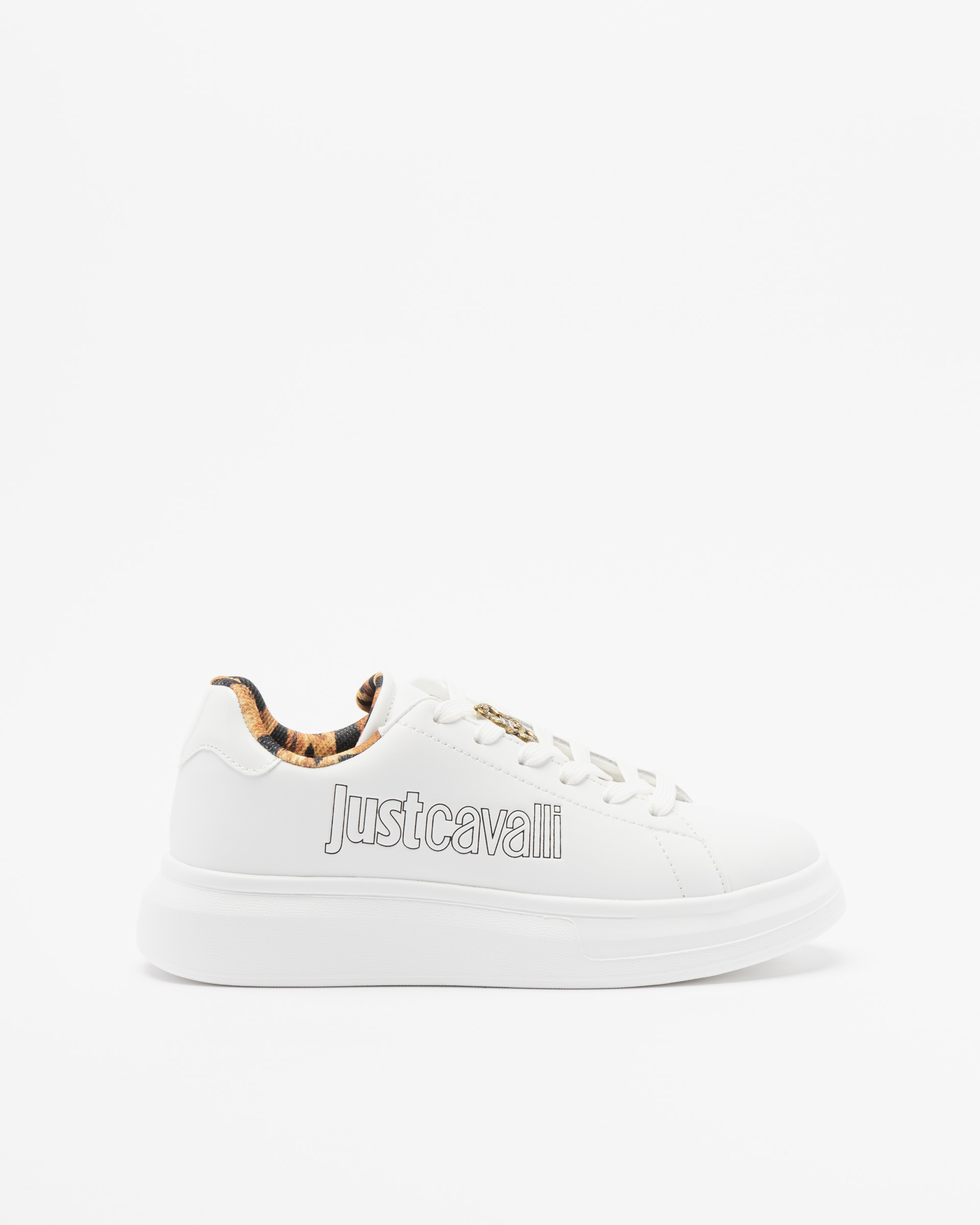 Sapatilhas Just Cavalli Fondo Ursa 01 Branco