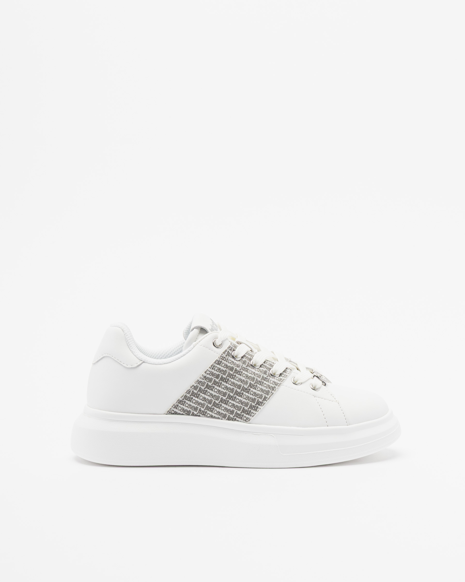 Sapatilhas Just Cavalli Fondo Ursa 07 Branco