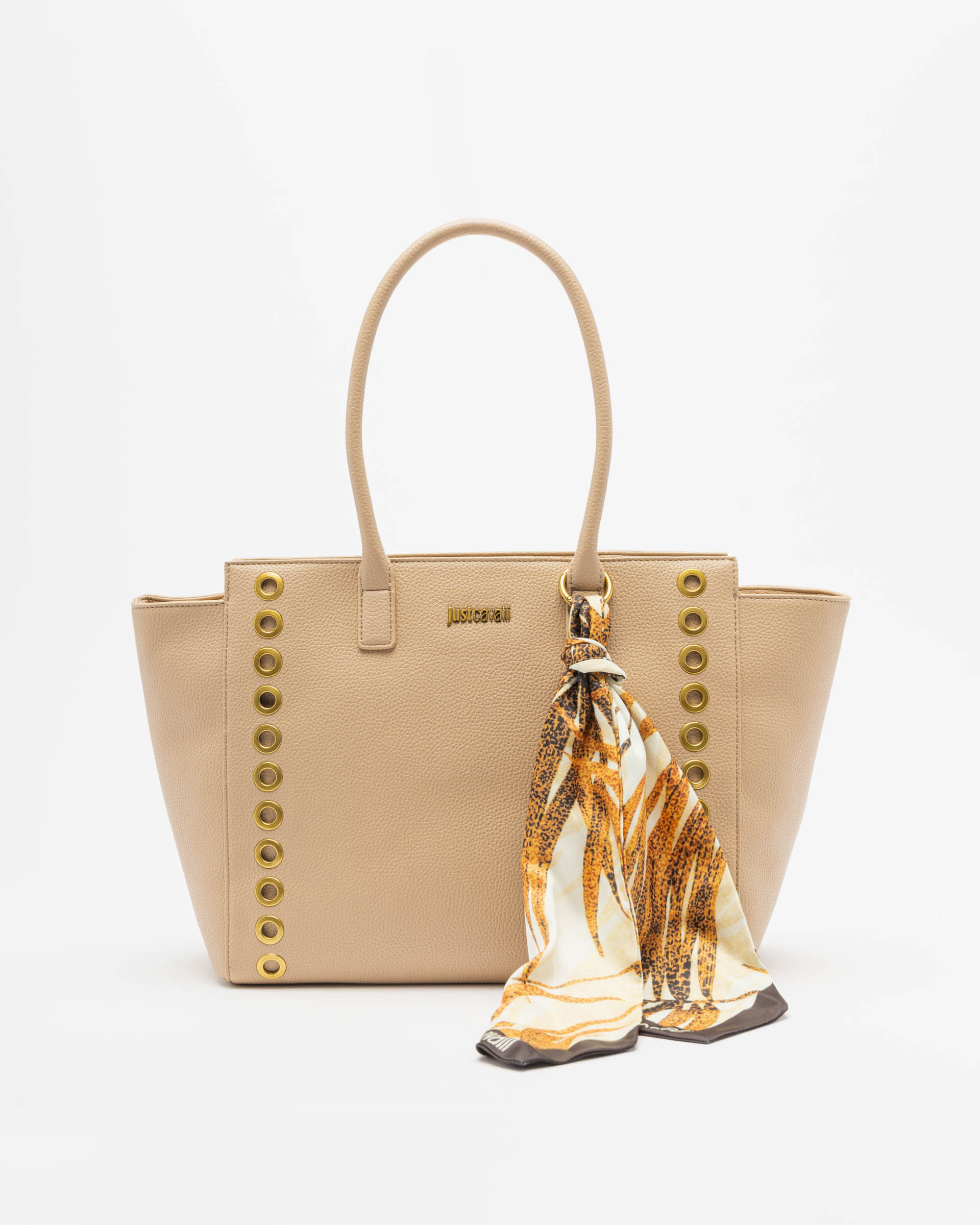 Mala shopper Just Cavalli 80RA4BF3 Bege