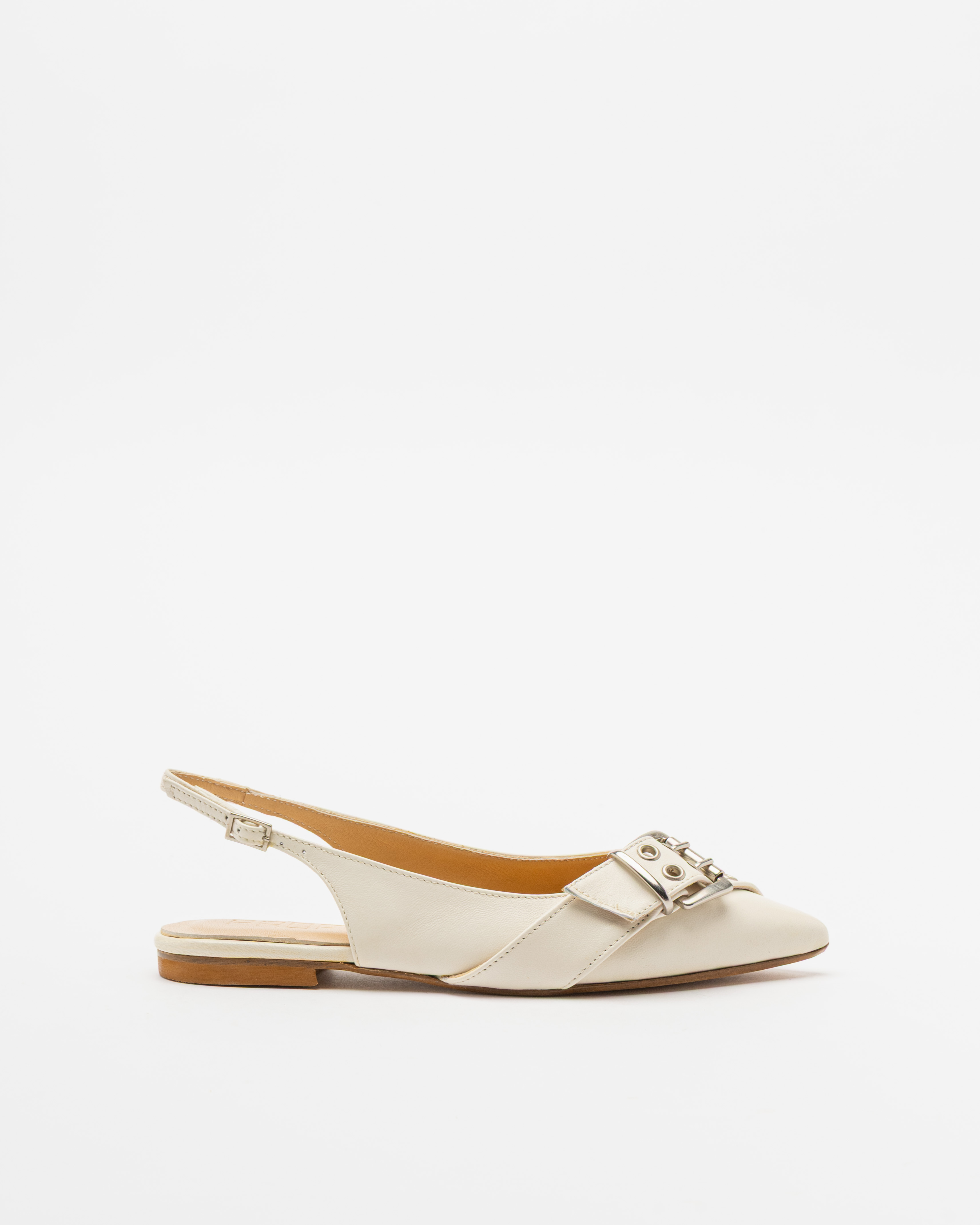 Sapato aberto atrás PROF DELIA 2381 Branco