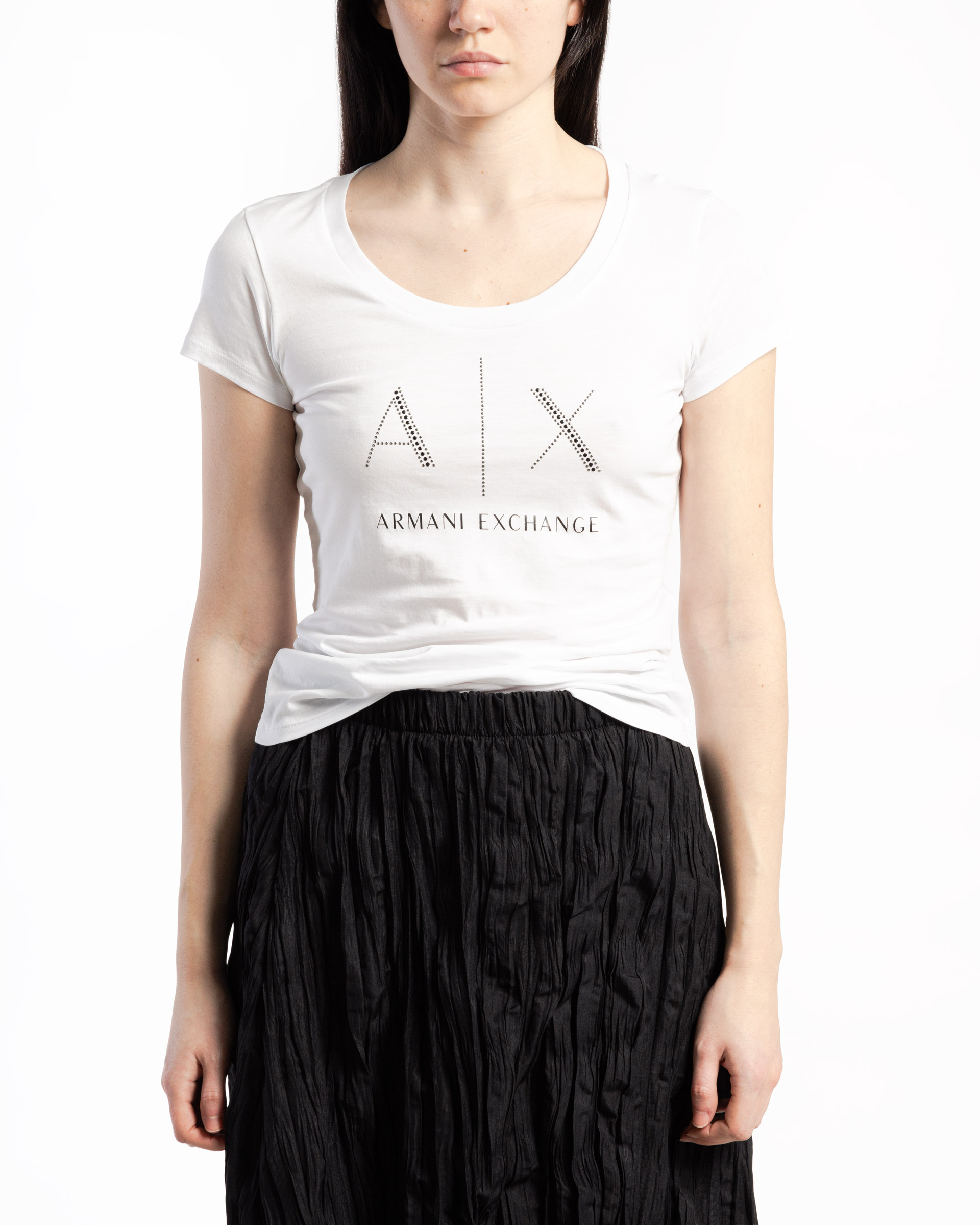 T-shirt Armani Exchange 8NYT83 Branco