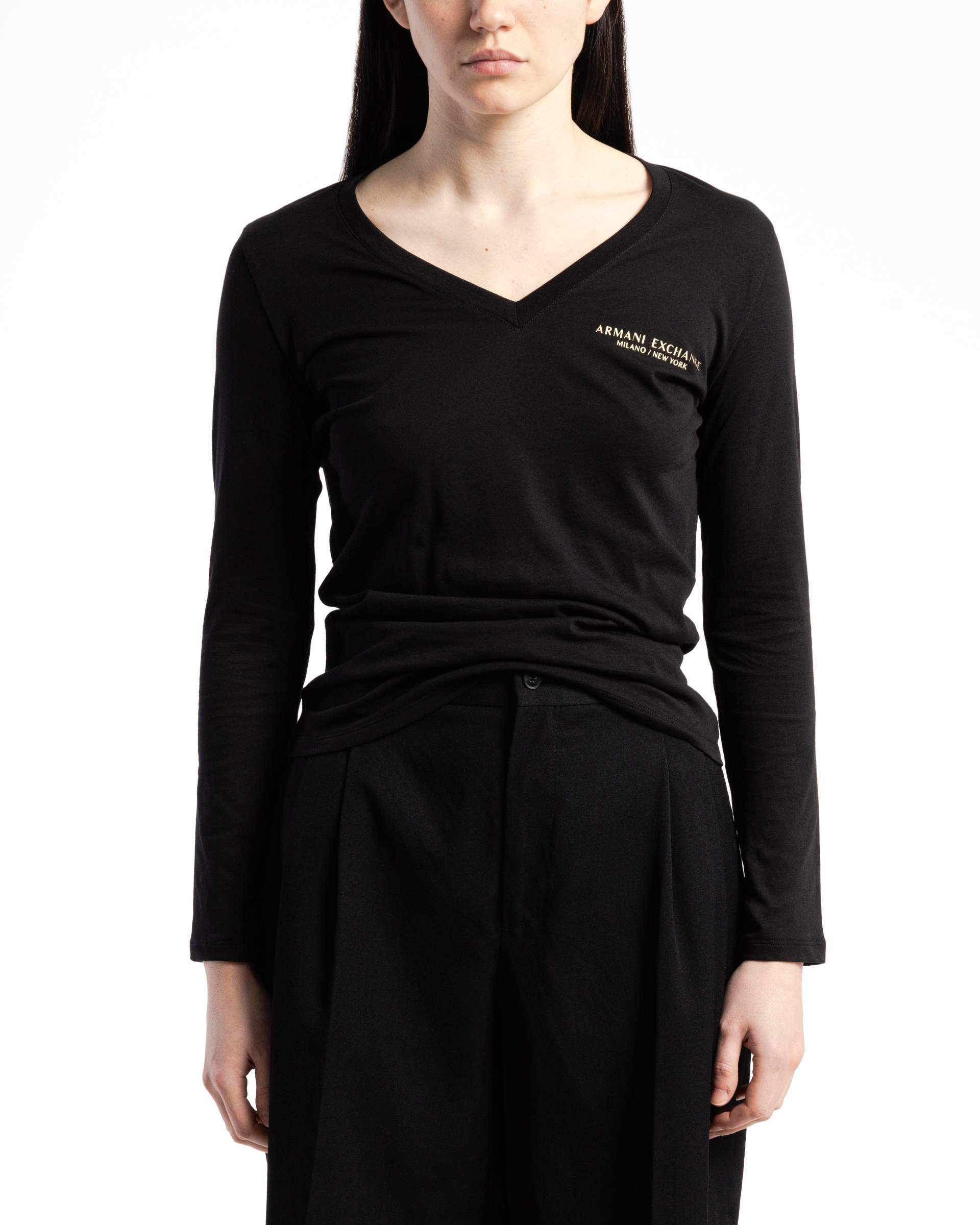 Camisola Armani Exchange 8NYT89 Preto