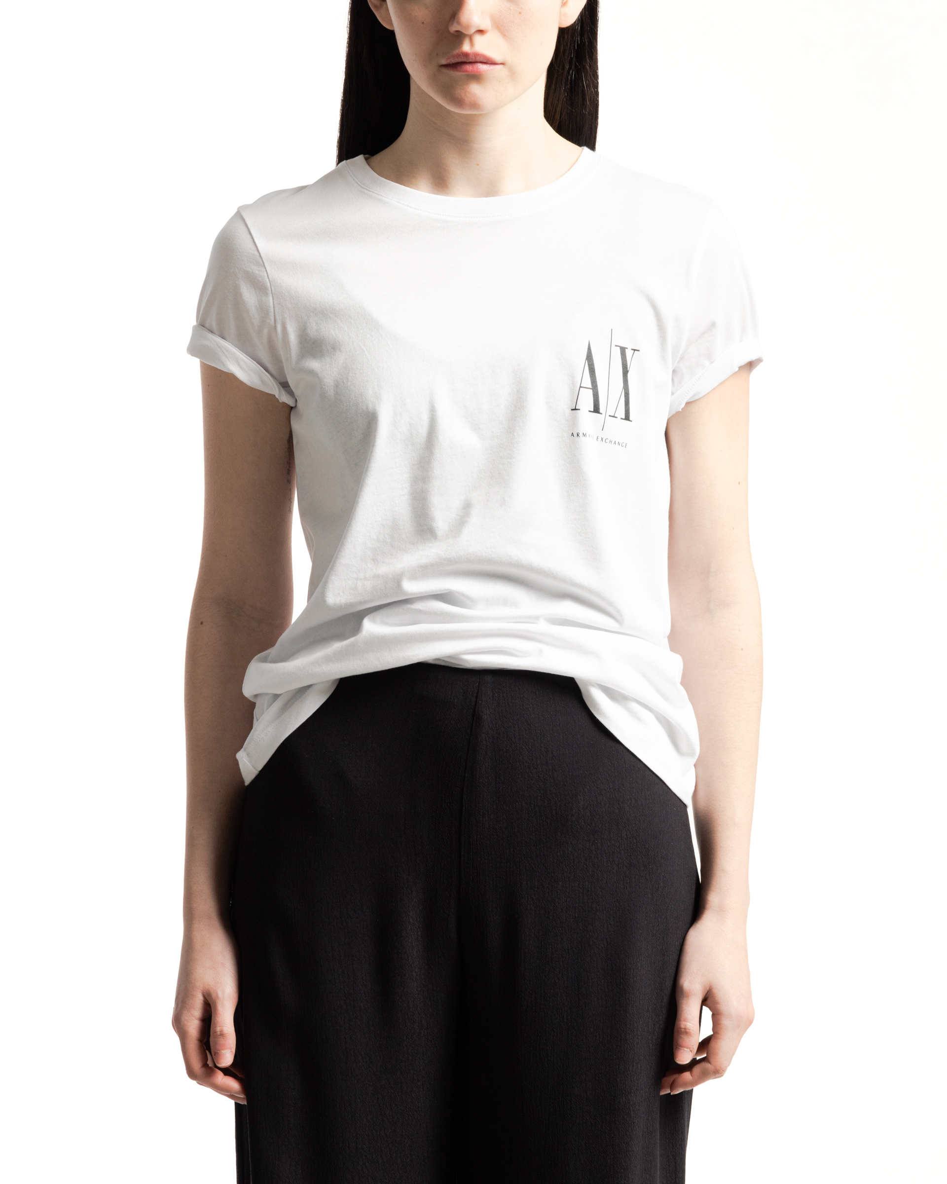T-shirt Armani Exchange 8NYTFX Branco