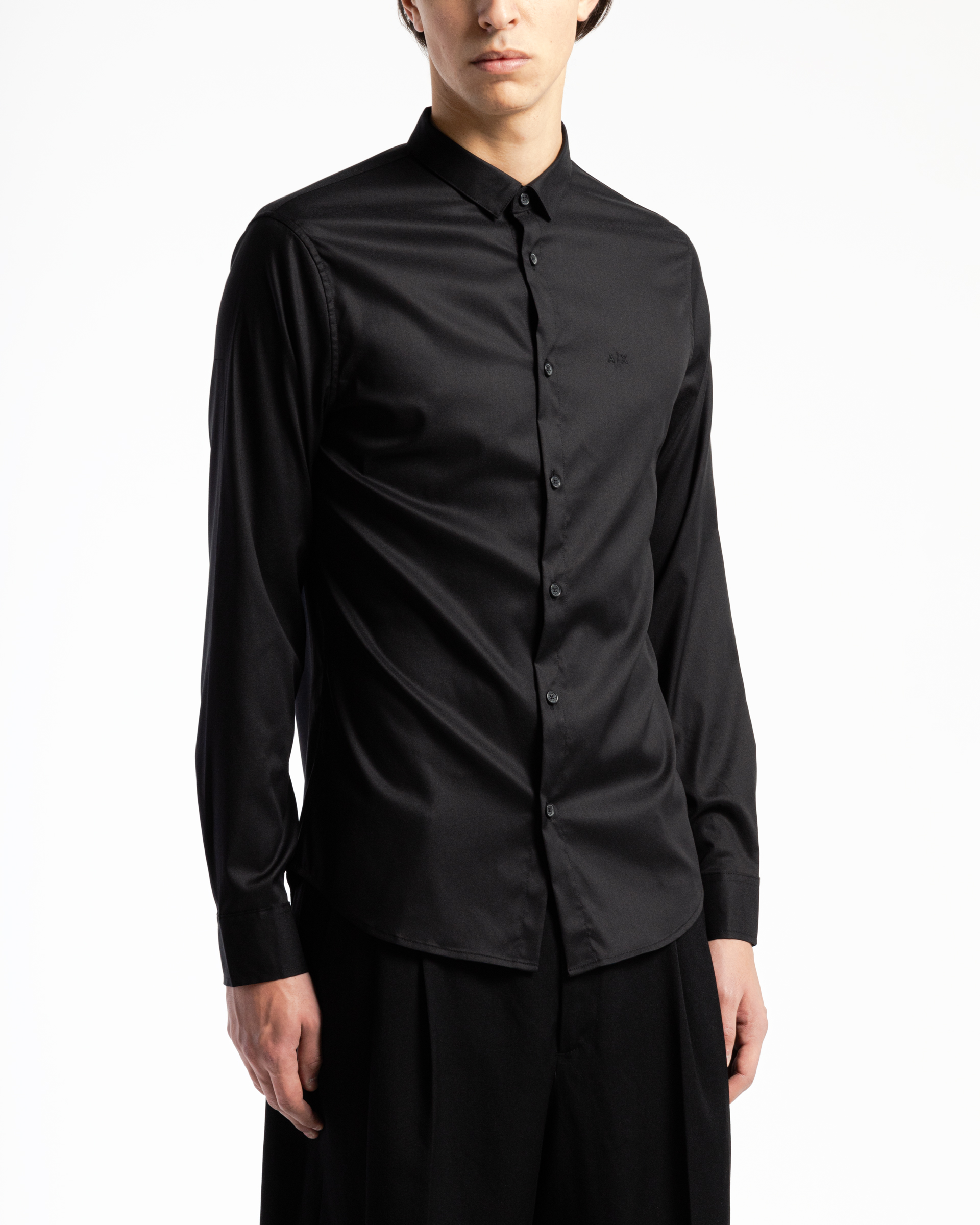 Camisa Armani Exchange 8NZC49 Preto