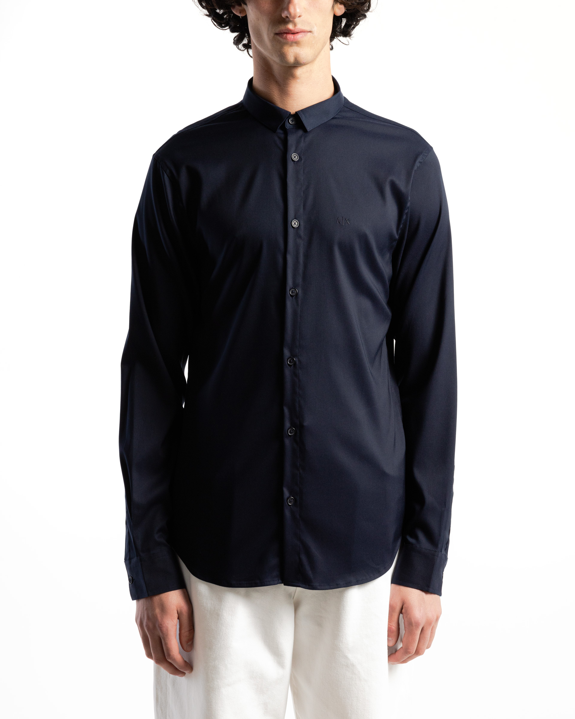 Camisa Armani Exchange 8NZC49 Azul