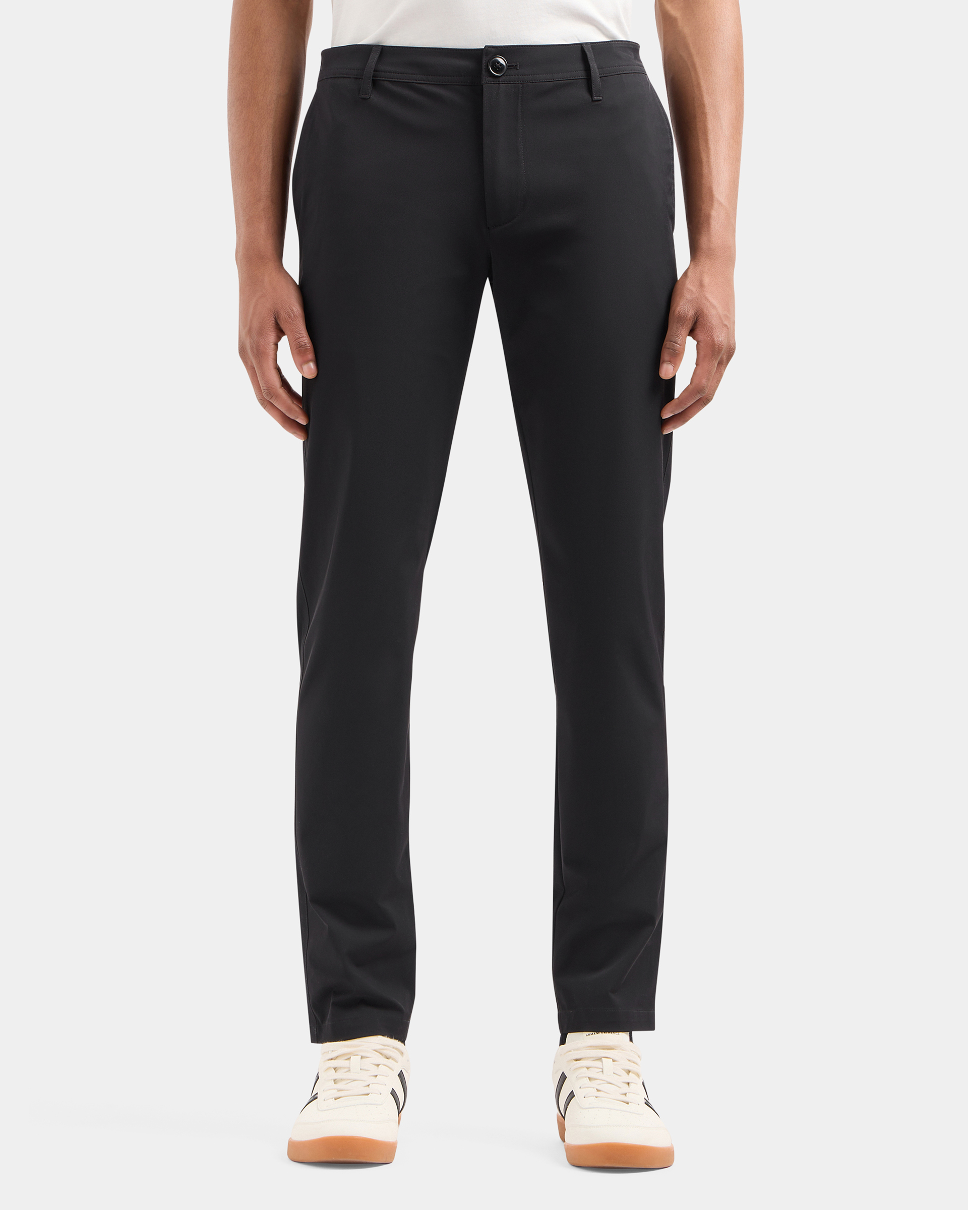 Calças clássicas Armani Exchange 8NZP49 Preto