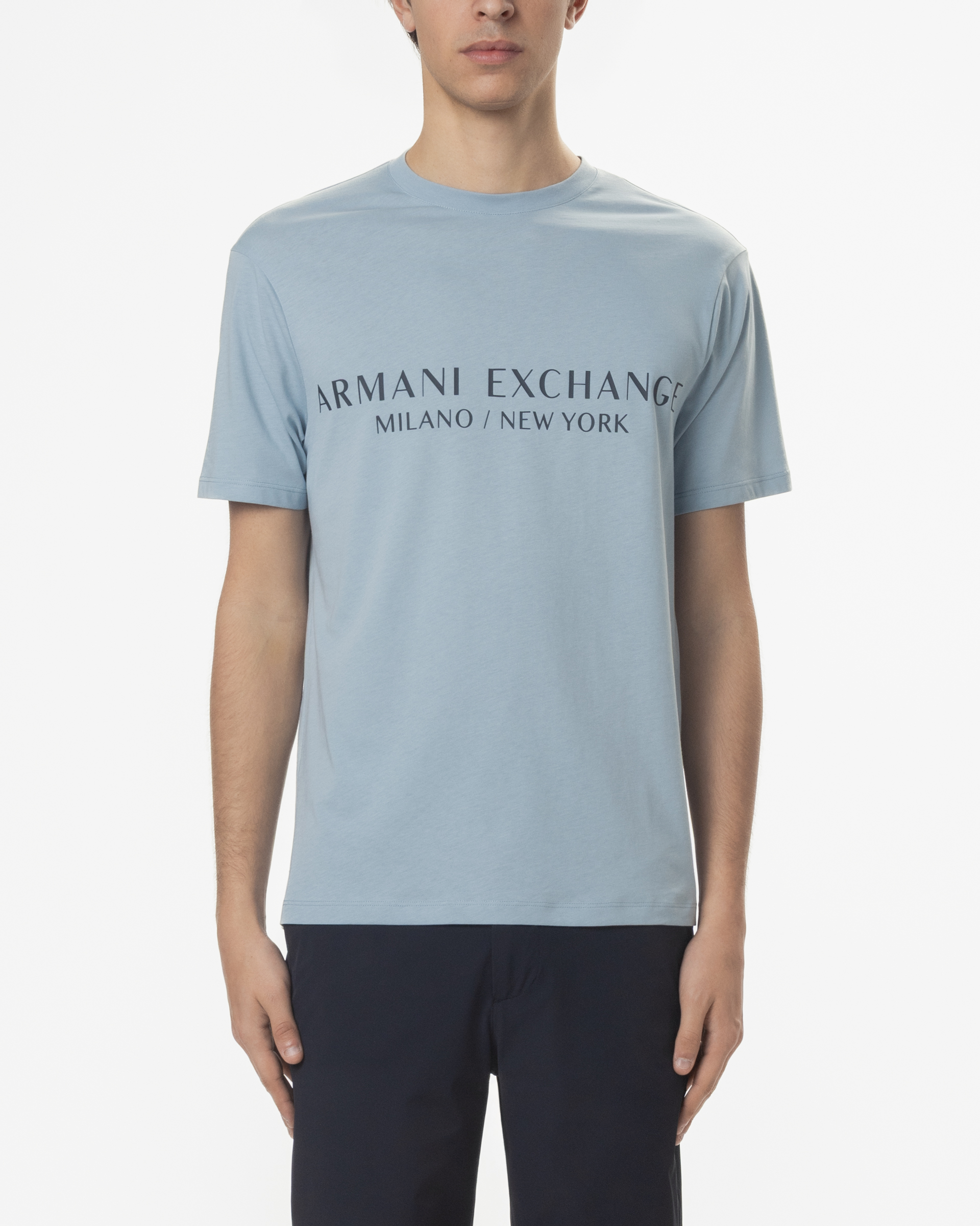 T-shirt slim fit Armani Exchange 8NZT72 Z8H4Z Azul
