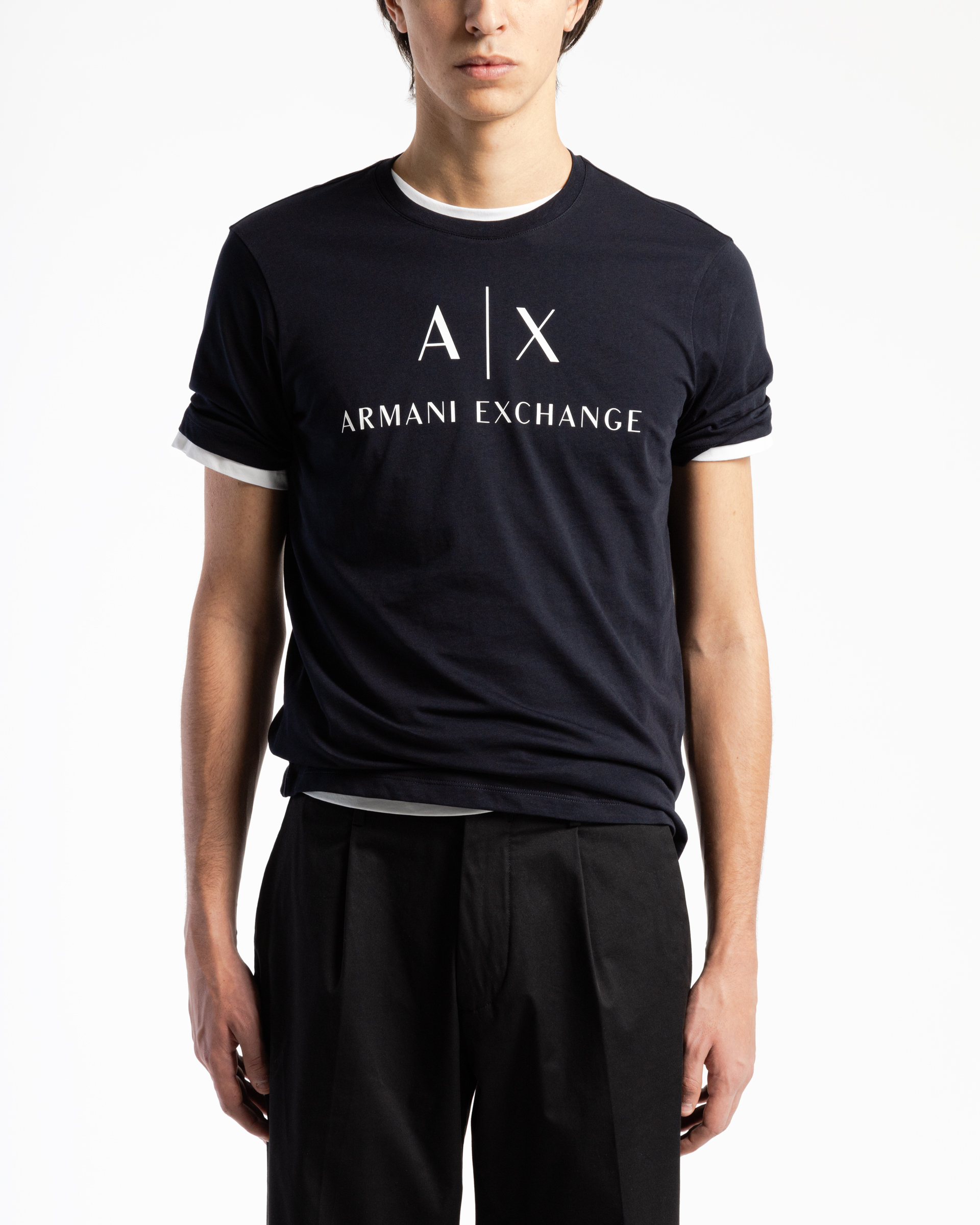 T-shirt Armani Exchange 8NZTCJ Z8H4Z Azul