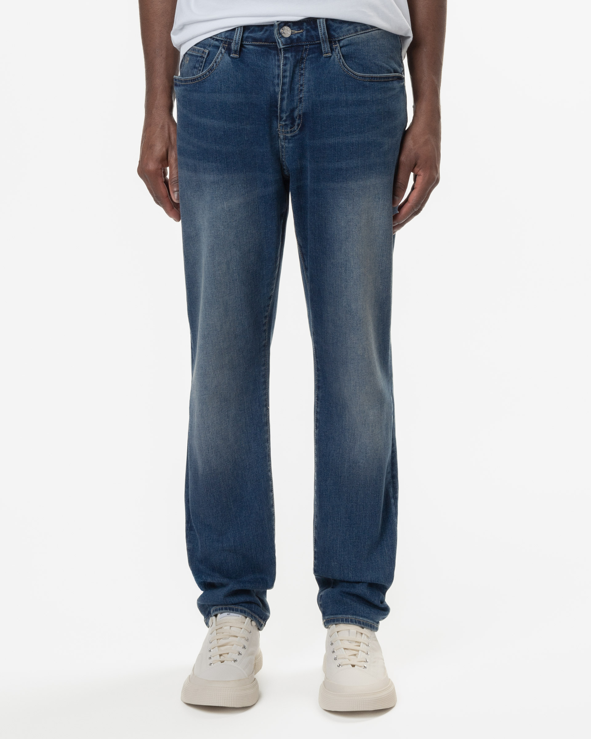Calças de ganga Armani Exchange XM000070 Azul