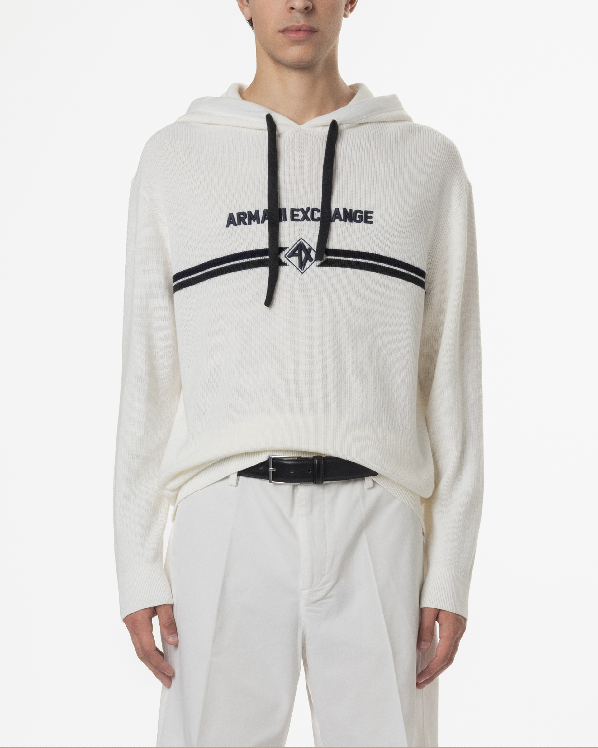 Hoodie Armani Exchange XM000180 Branco