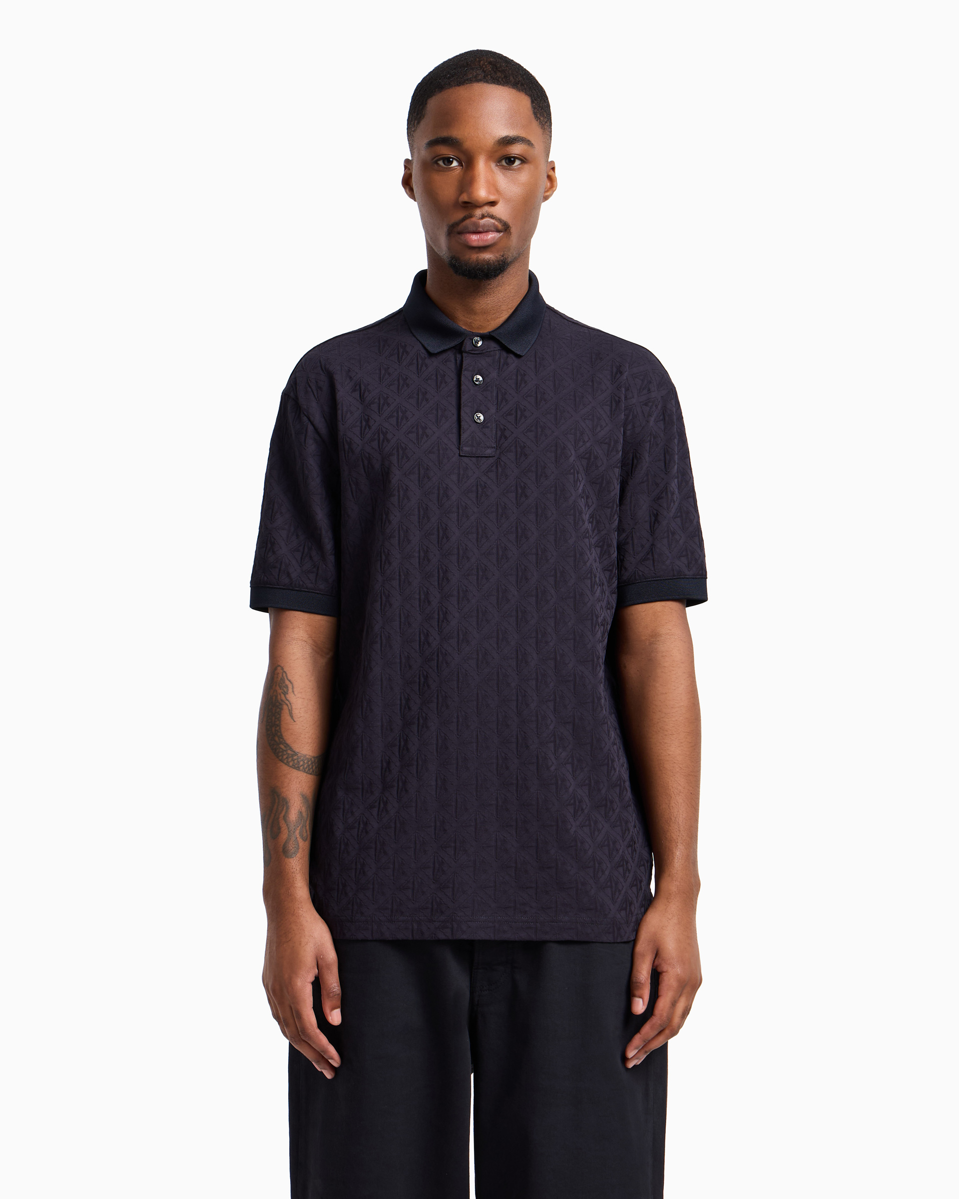 Polo Armani Exchange XM000219 Azul