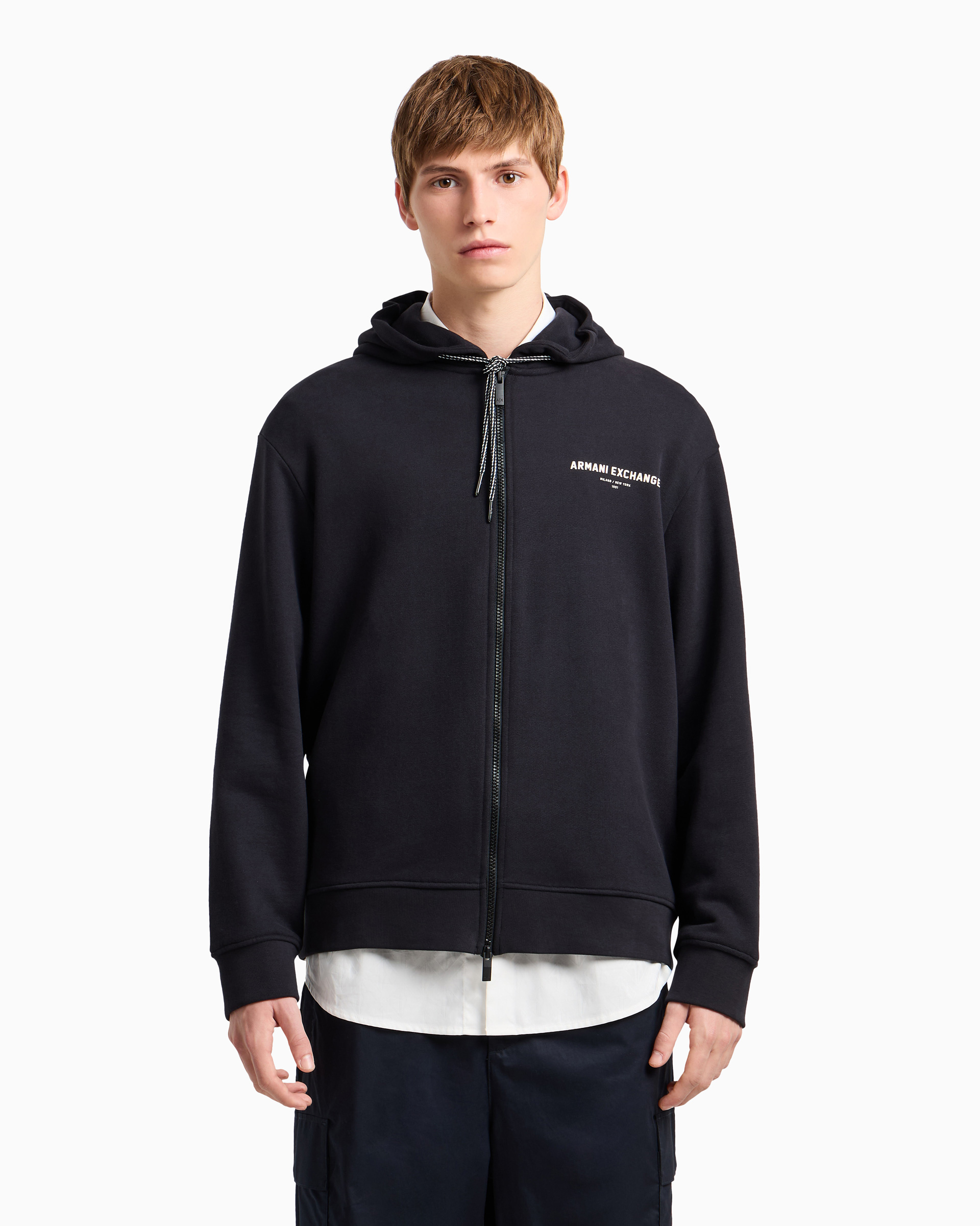 Casaco de fato de treino Armani Exchange XM000223 Azul