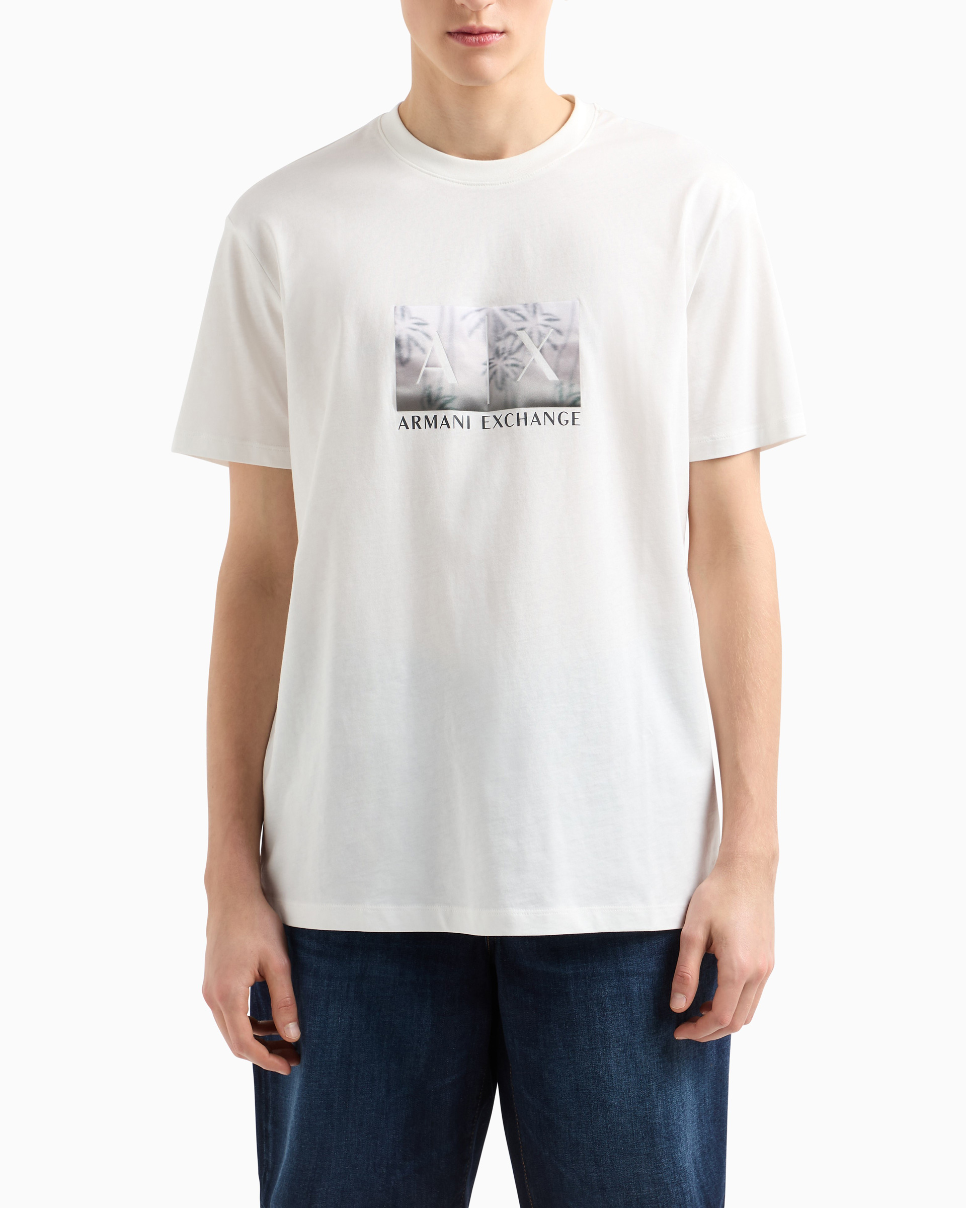 T-shirt Armani Exchange XM000555 Branco
