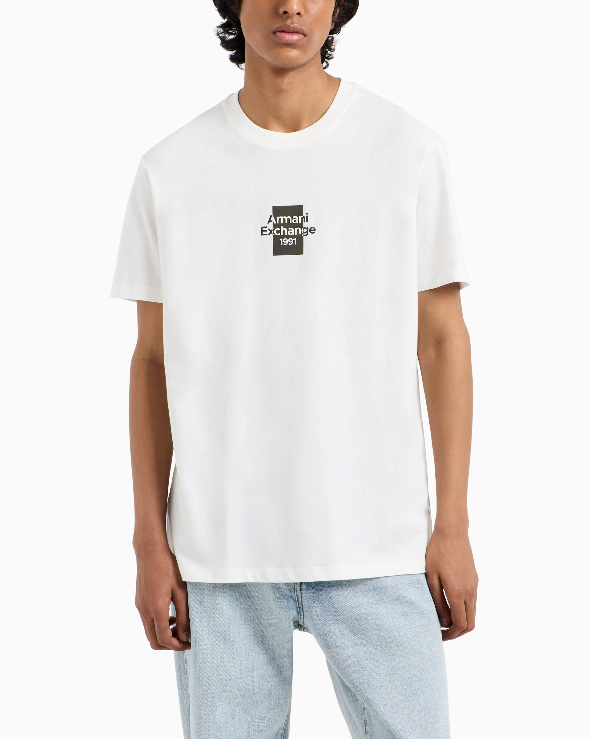 T-shirt Armani Exchange XM000767 Branco