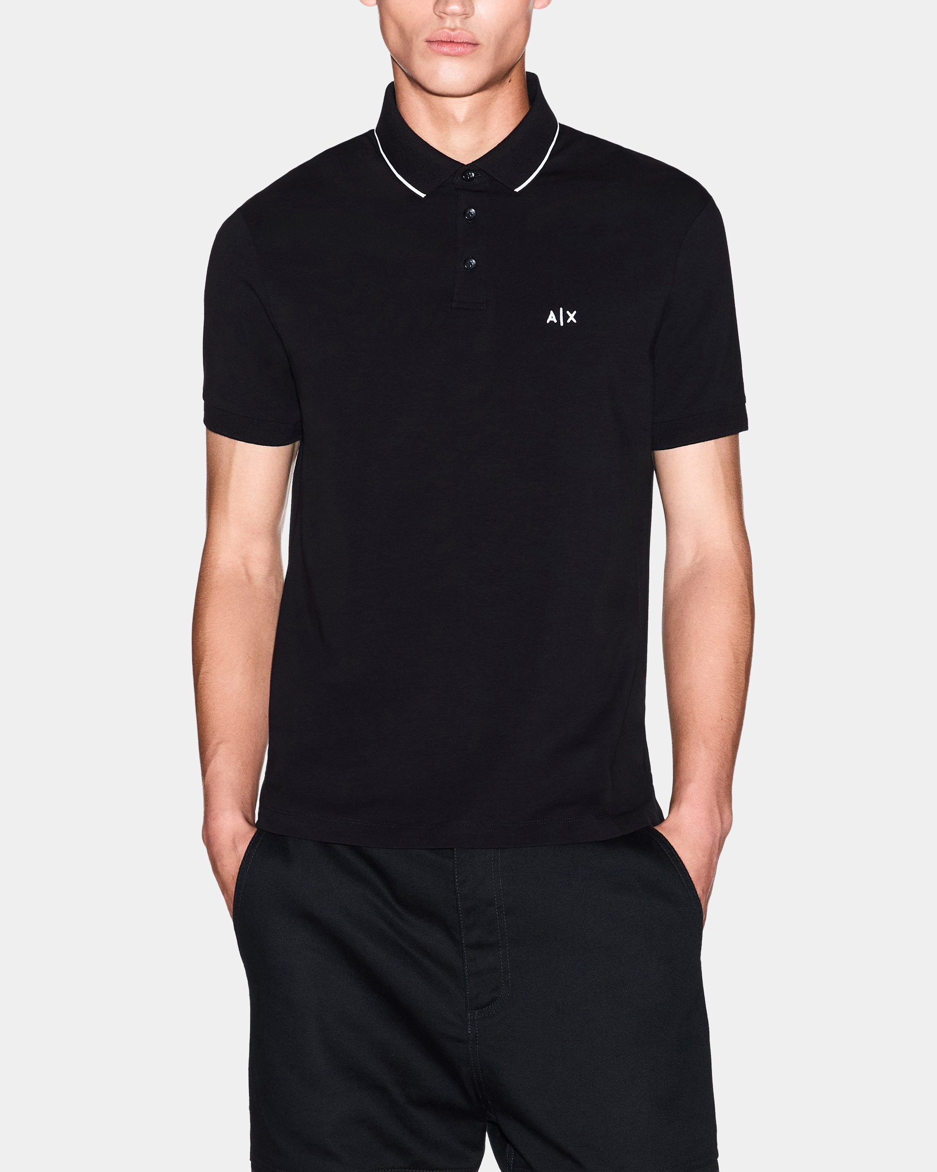 Polo Armani Exchange XM991289 Preto