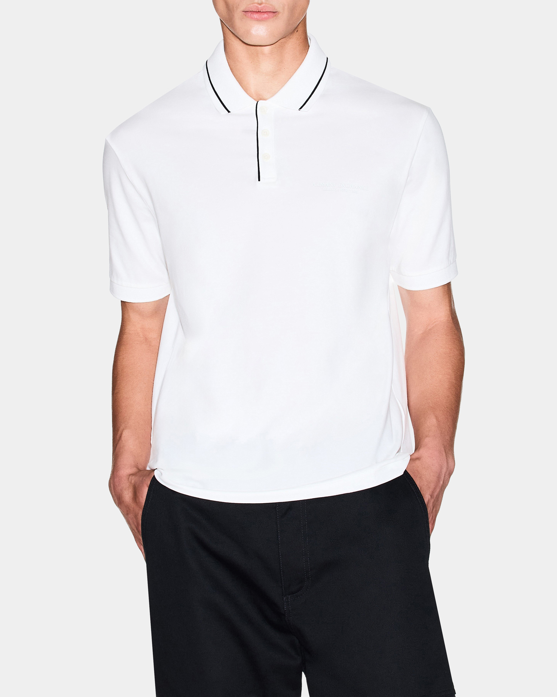 Polo Armani Exchange XM001557 Branco