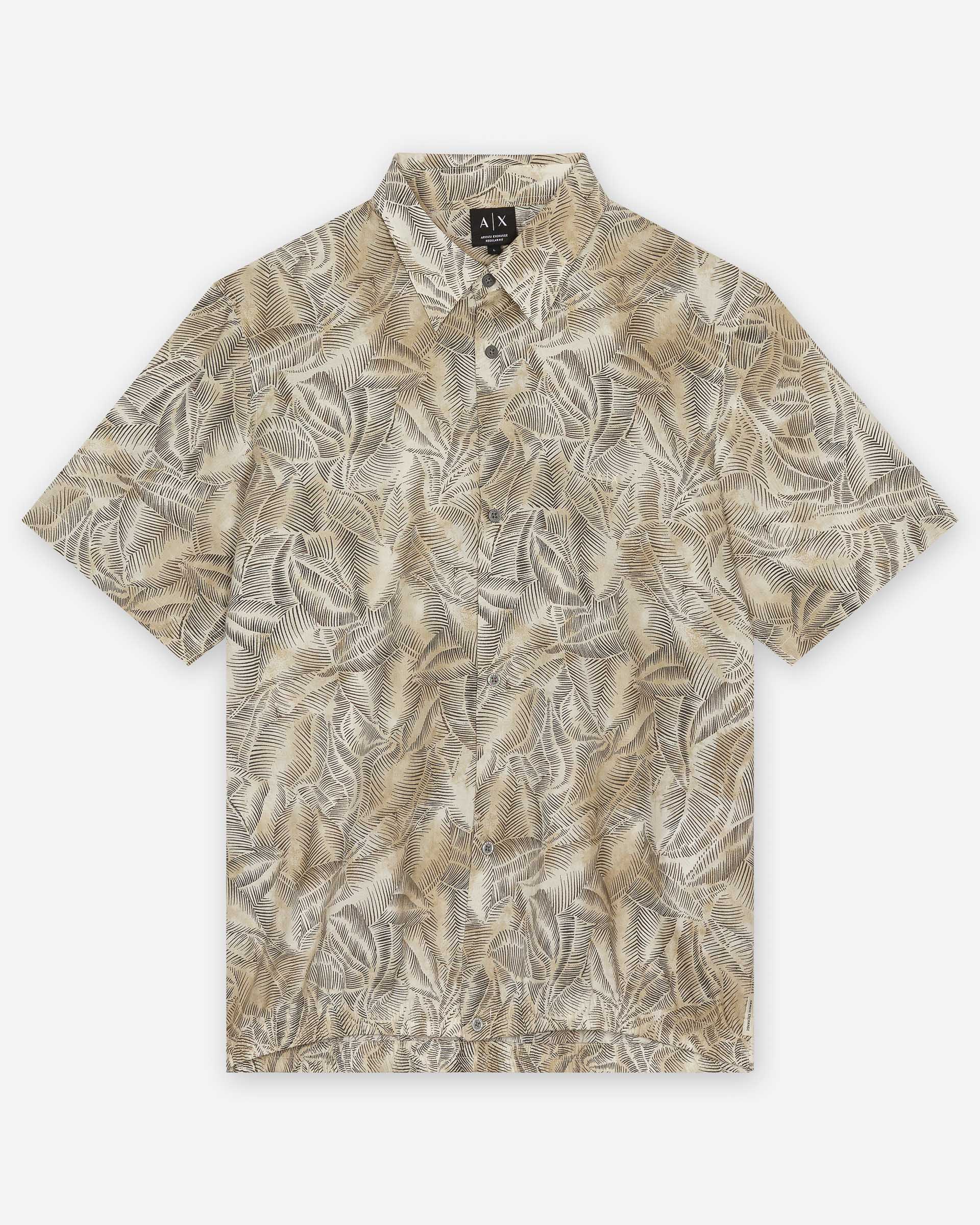 Camisa manga curta Armani Exchange XM002291 Bege