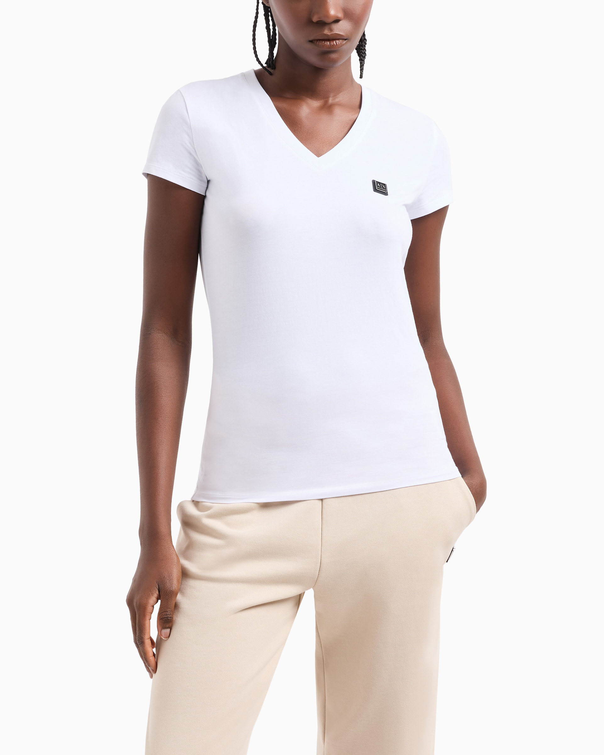 T-shirt Armani Exchange XW000105 Branco