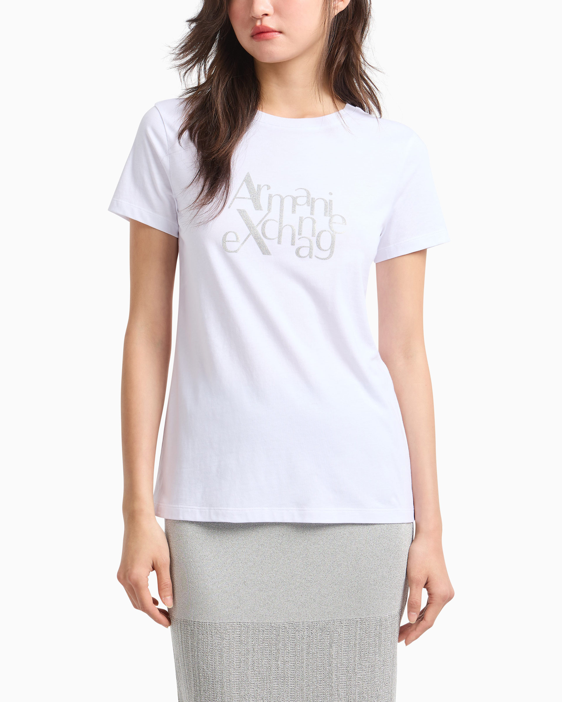 T-shirt Armani Exchange XW000109 Branco