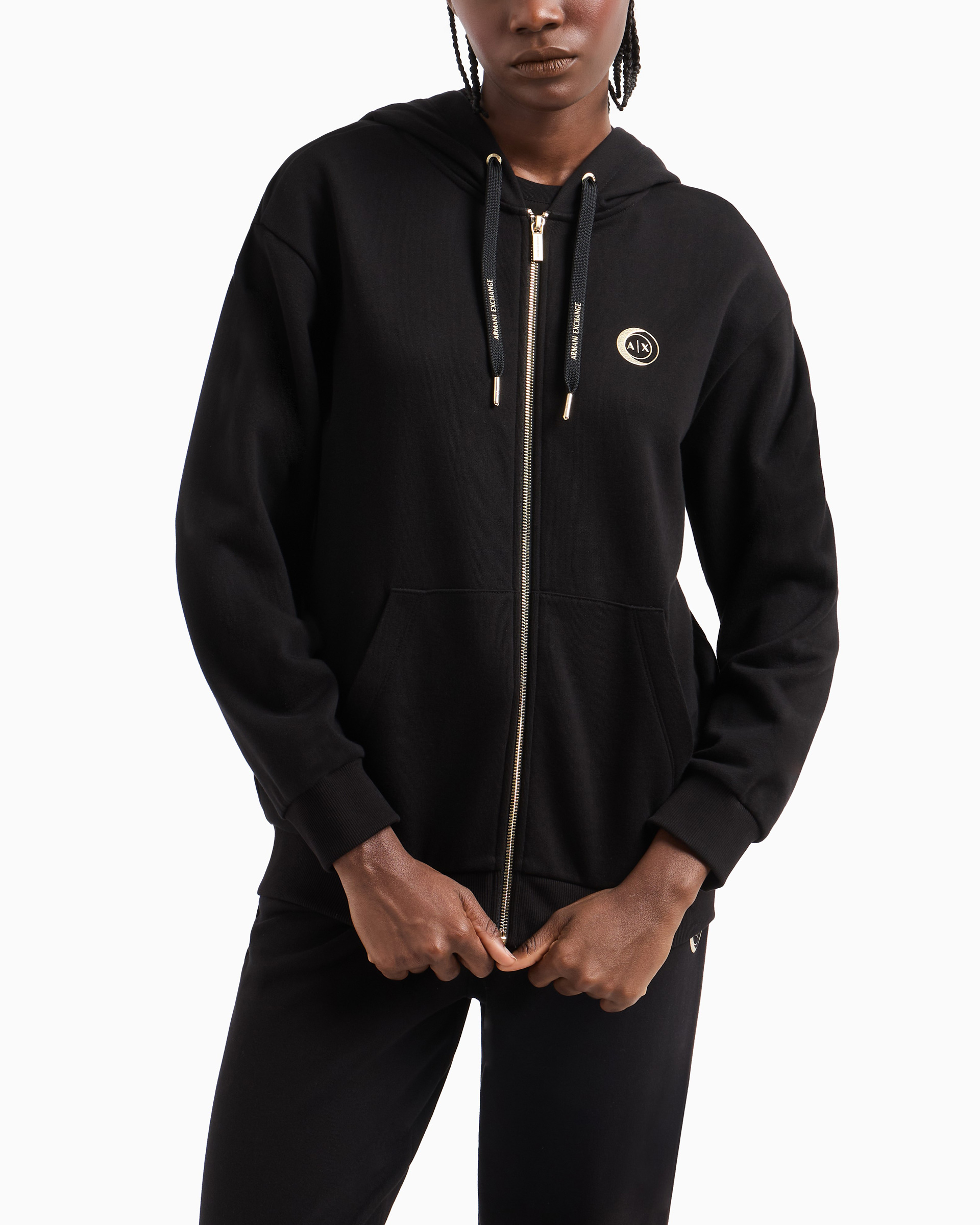 Casaco de fato de treino Armani Exchange XW000318 Preto