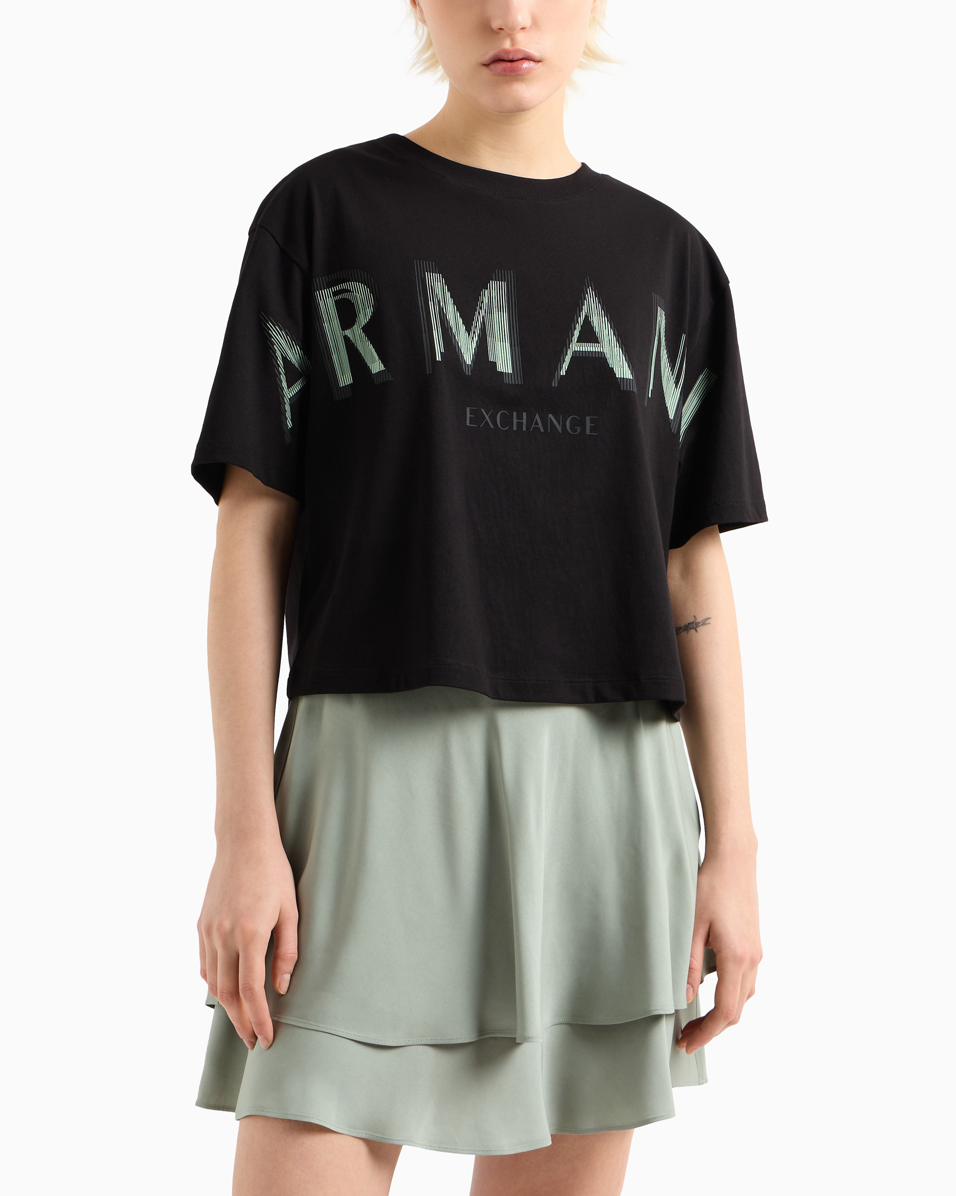 T-shirt Armani Exchange XW000520 Preto
