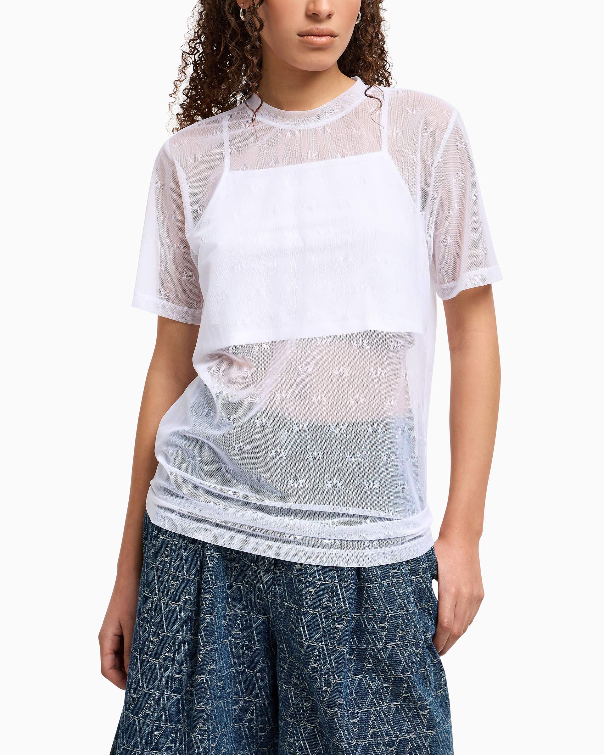 T-shirt Armani Exchange XW000533 Branco