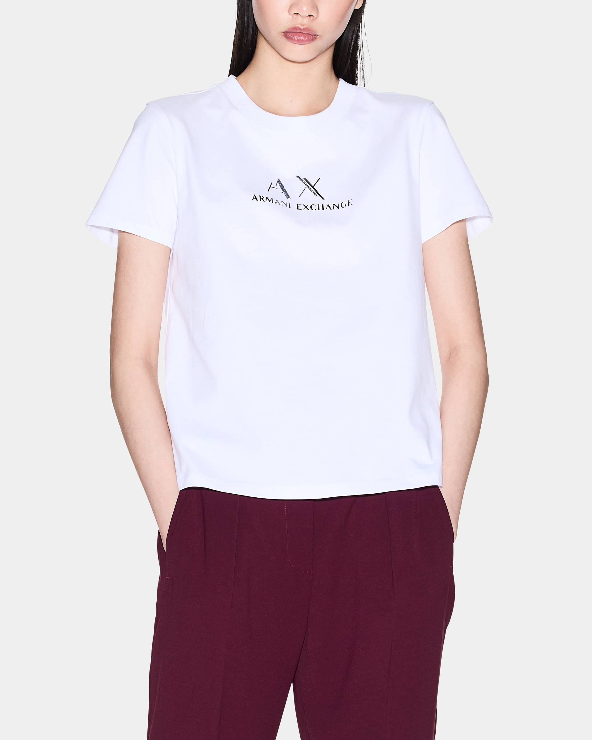 T-shirt Armani Exchange XW001345 Branco