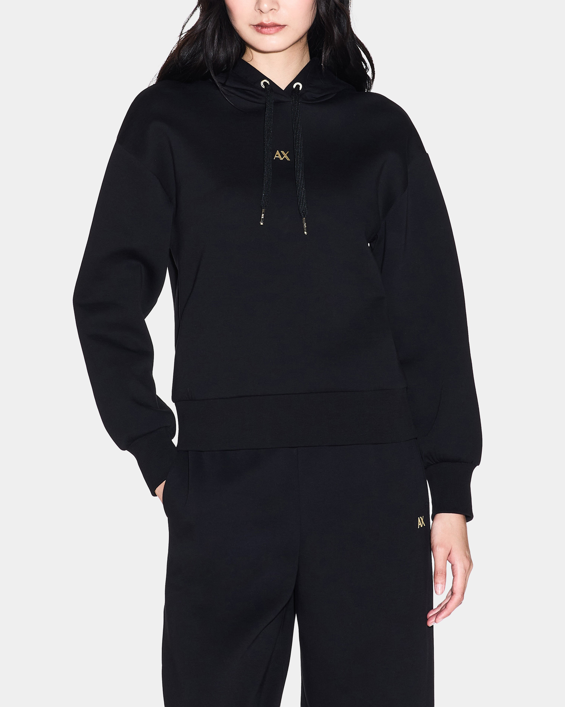 Hoodie Armani Exchange XW001829 Preto