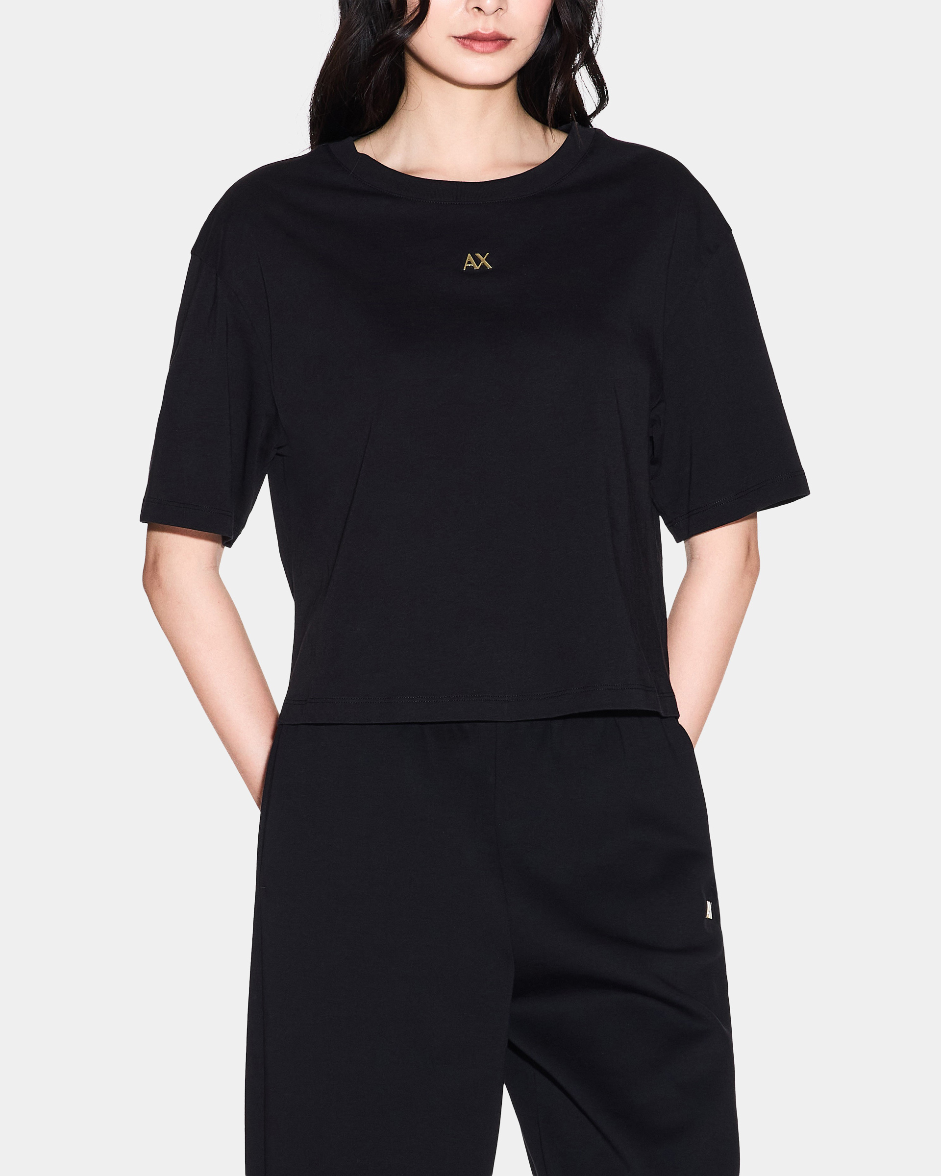 T-shirt Armani Exchange XW001836 Preto