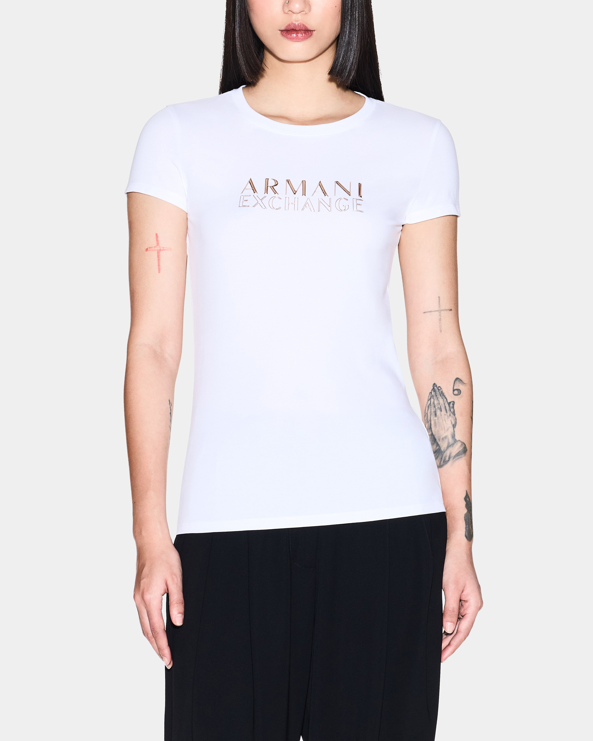 T-shirt Armani Exchange XW001837 Branco