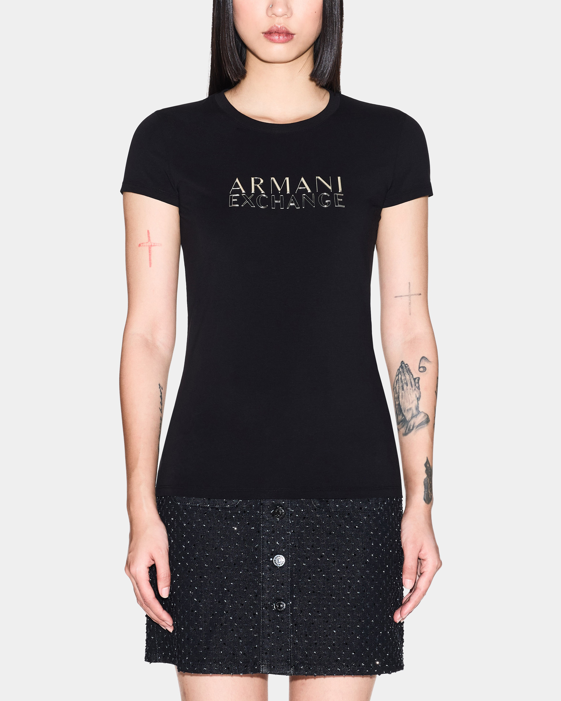 T-shirt Armani Exchange XW001837 Preto
