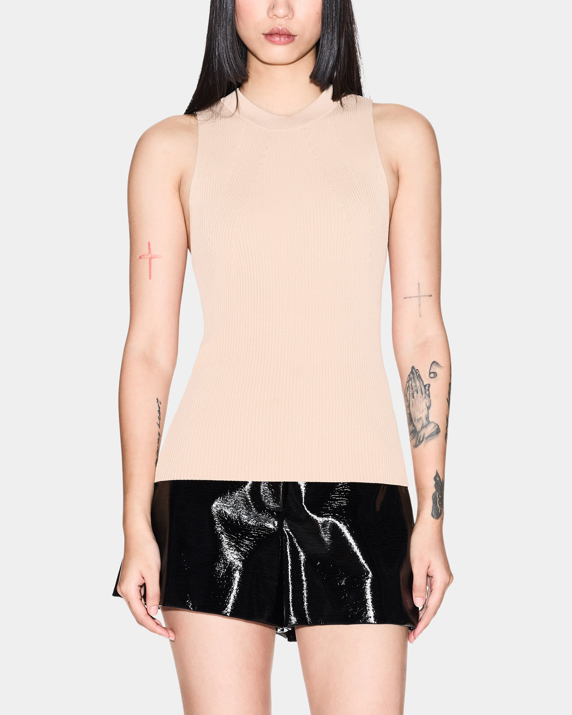 Top Armani Exchange XW001884 Bege