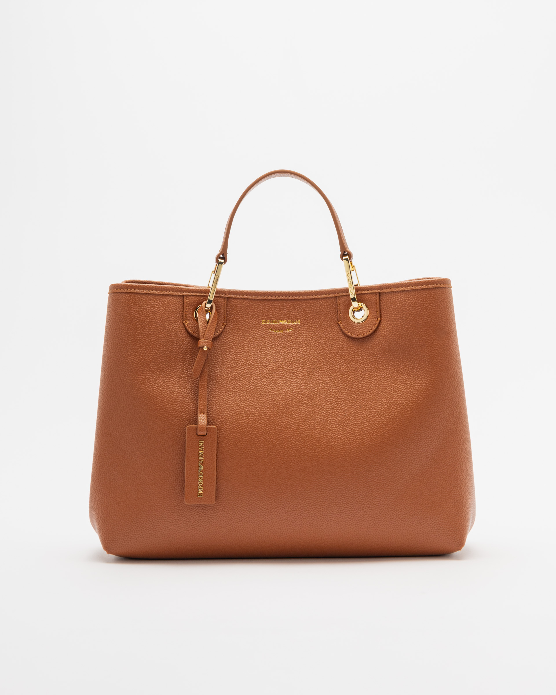 Mala de mão Emporio Armani Y3D165 Camel