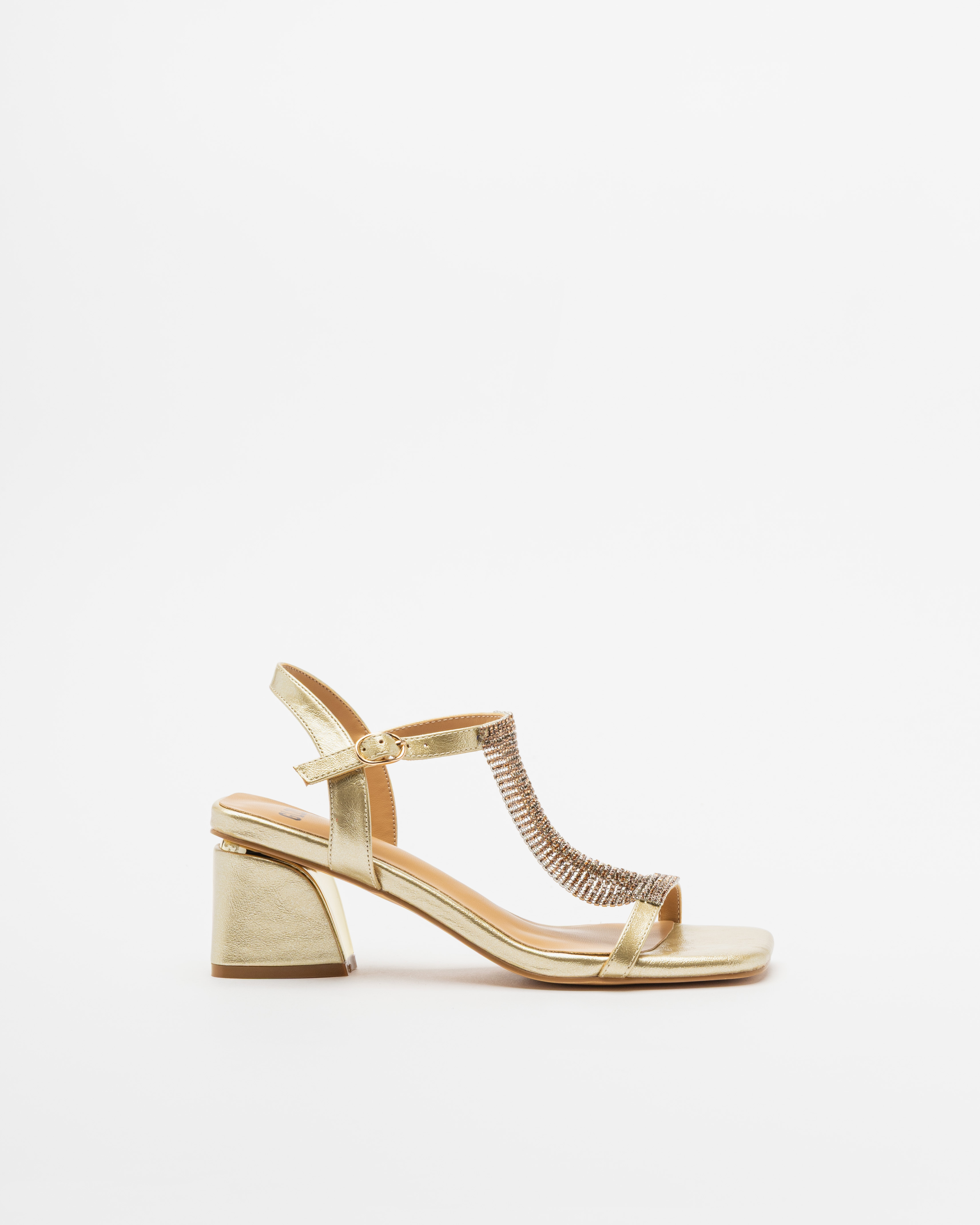 Sandálias salto alto Gloss 4M005-3 Dourado