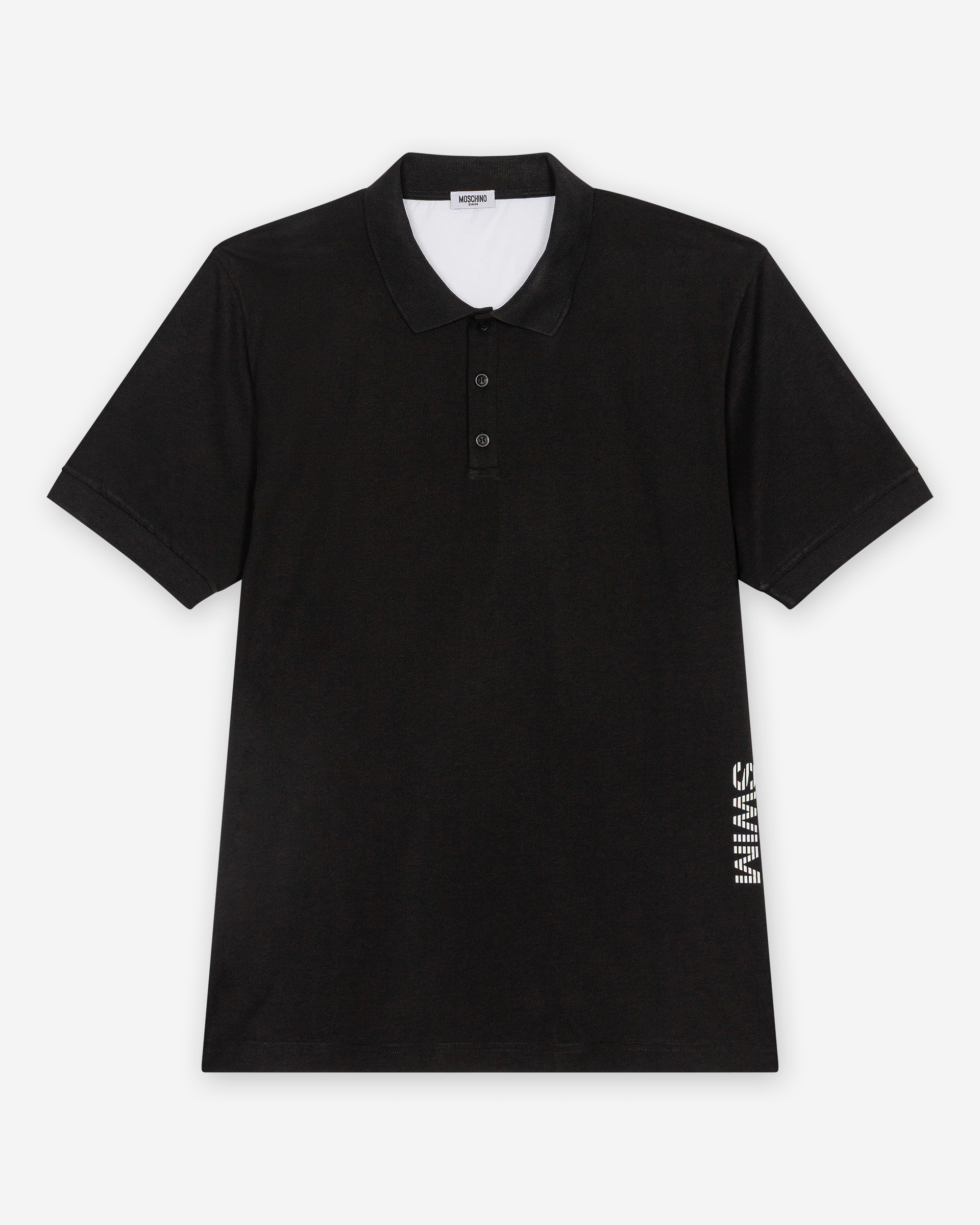 Polo Moschino Swim 261V31603 Preto