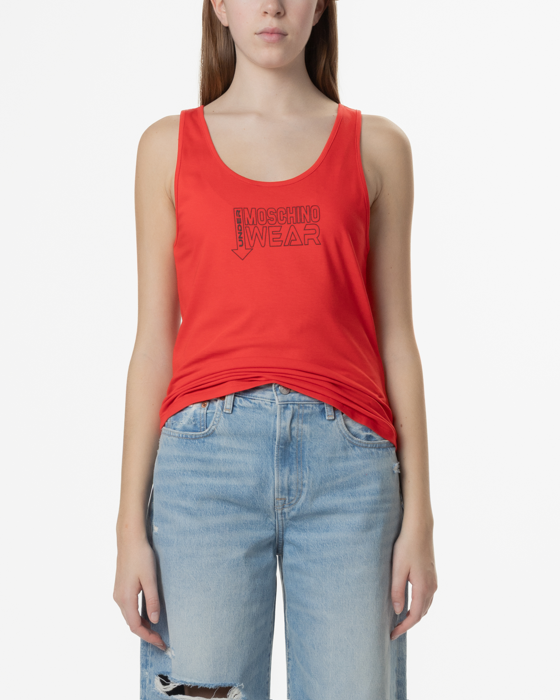 Top Moschino 251V68903-4303 Vermelho