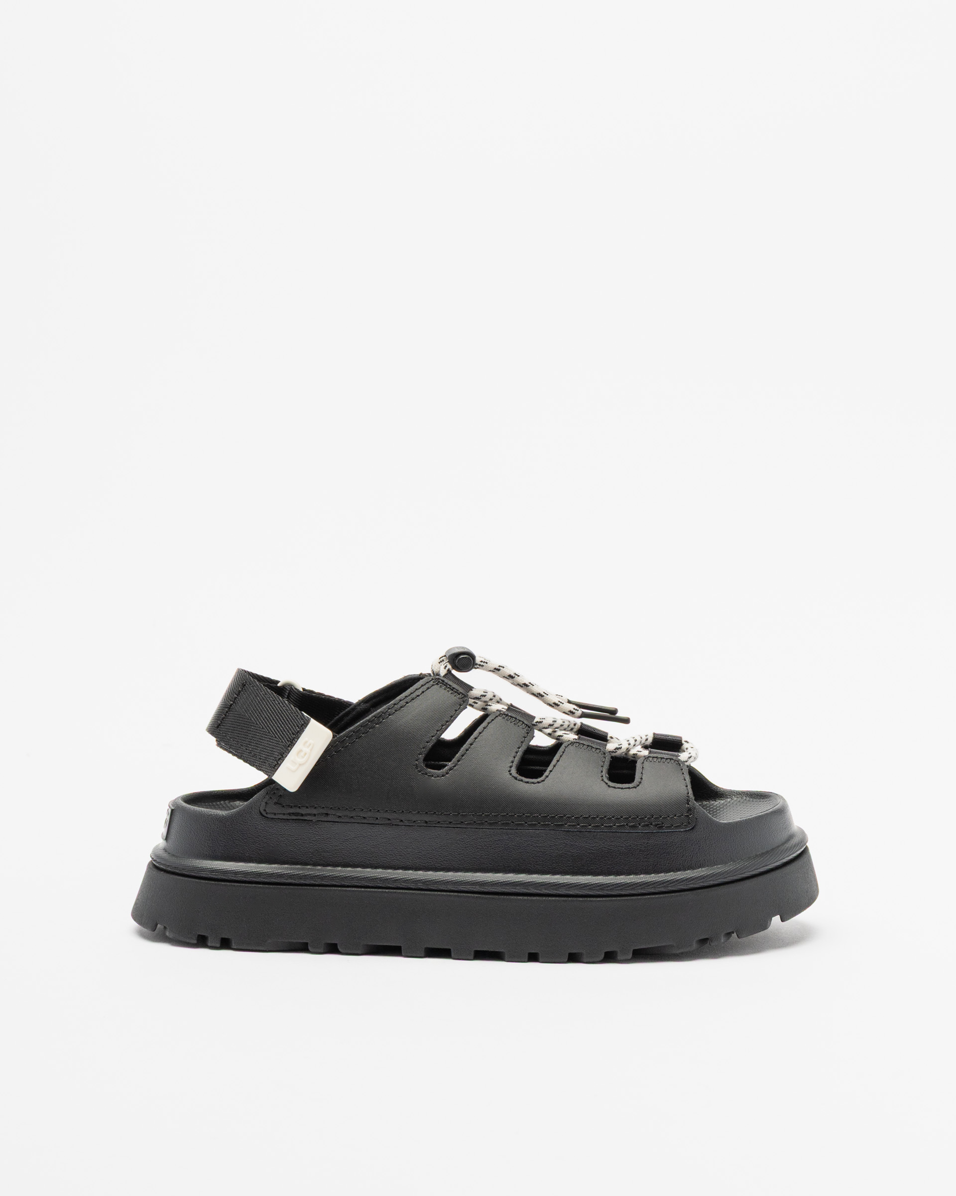 Sandálias de plataforma Ugg Goldenglow Toggle Preto