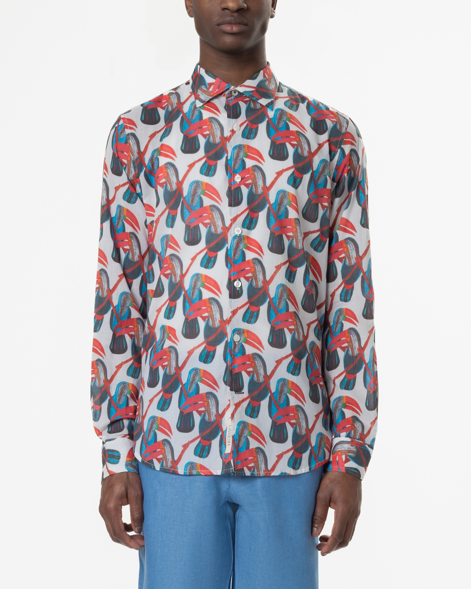 Camisa Ganesh G70000M Multicor