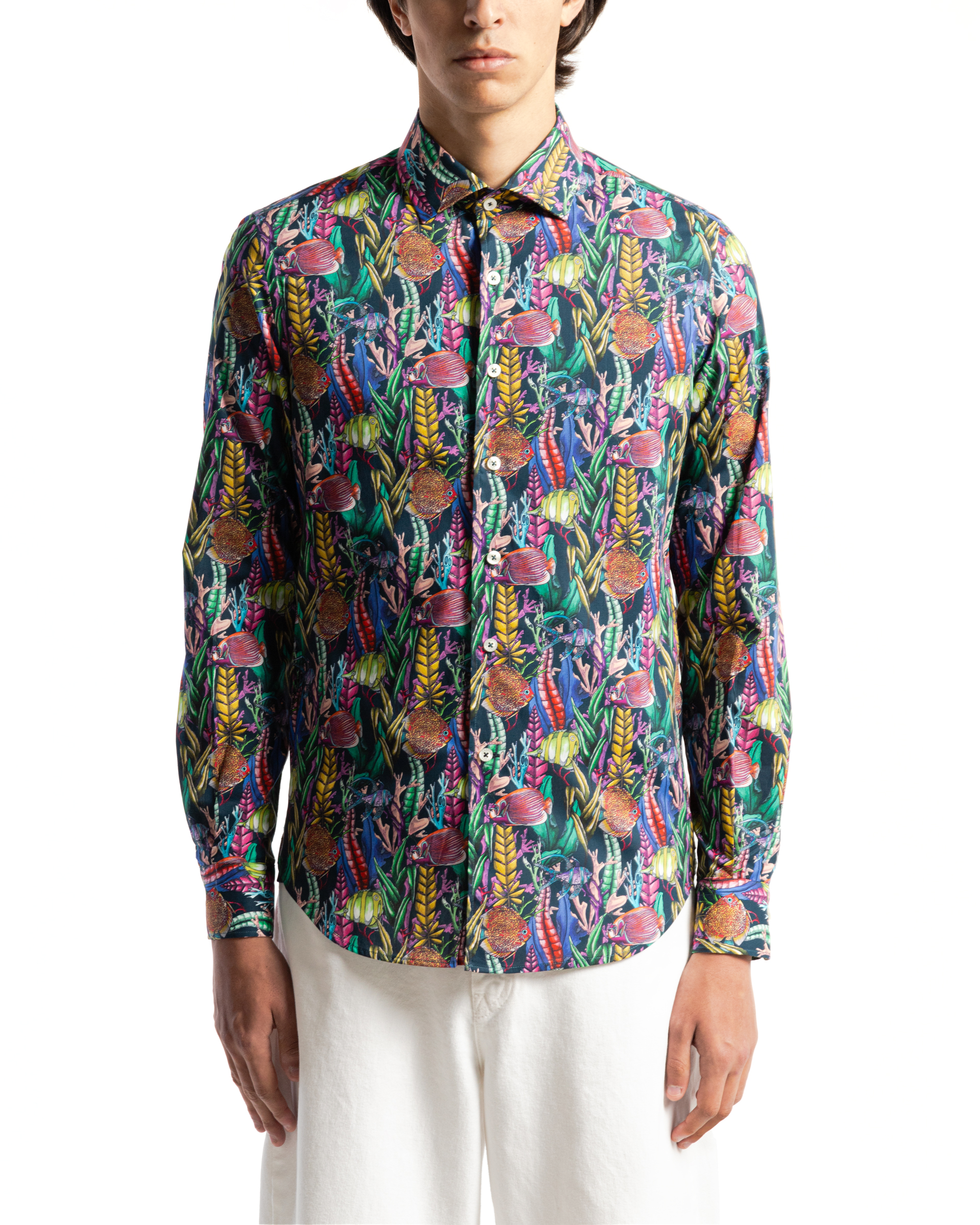 Camisa Ganesh G70000M Multicor