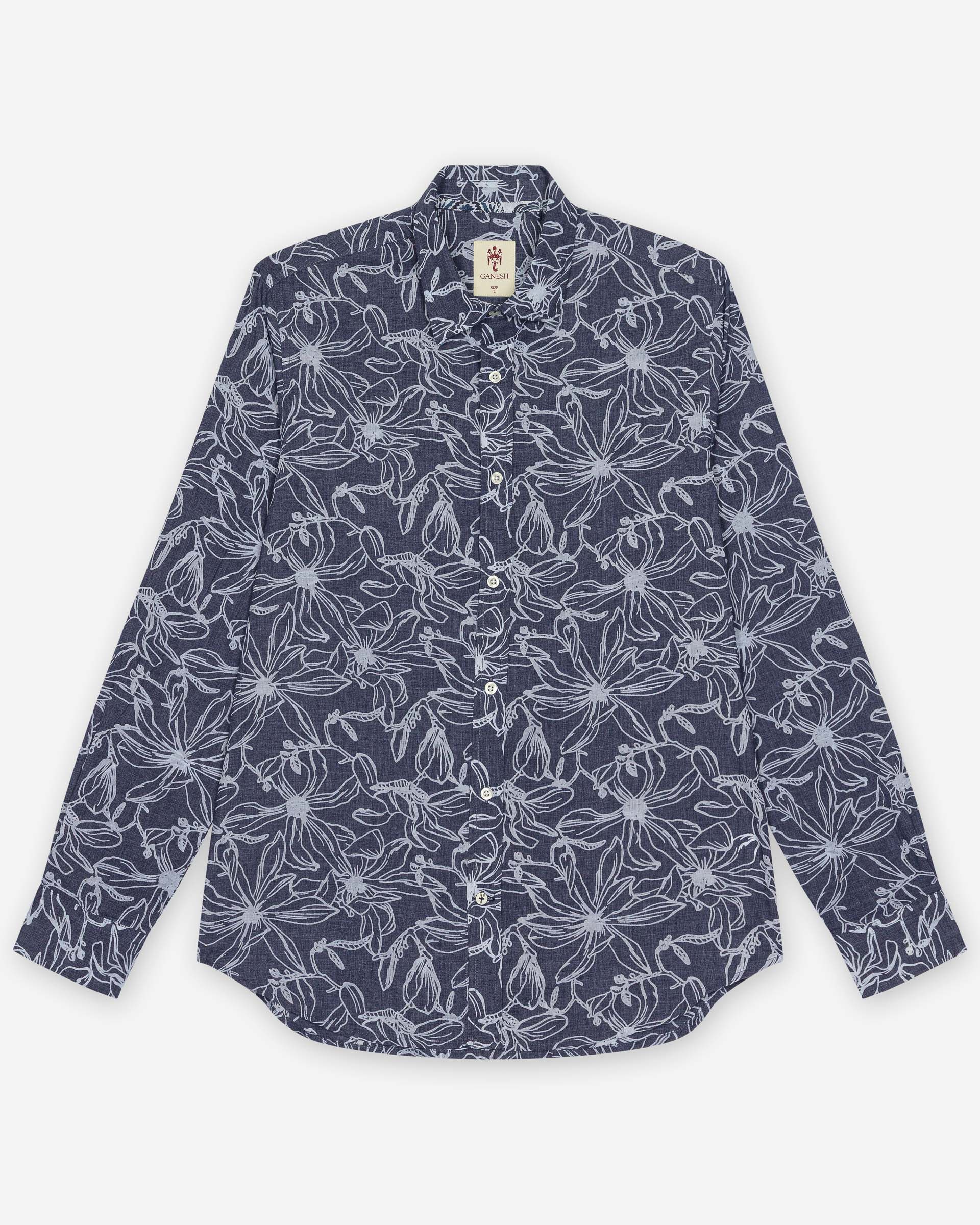 Camisa Ganesh 75700DC Azul