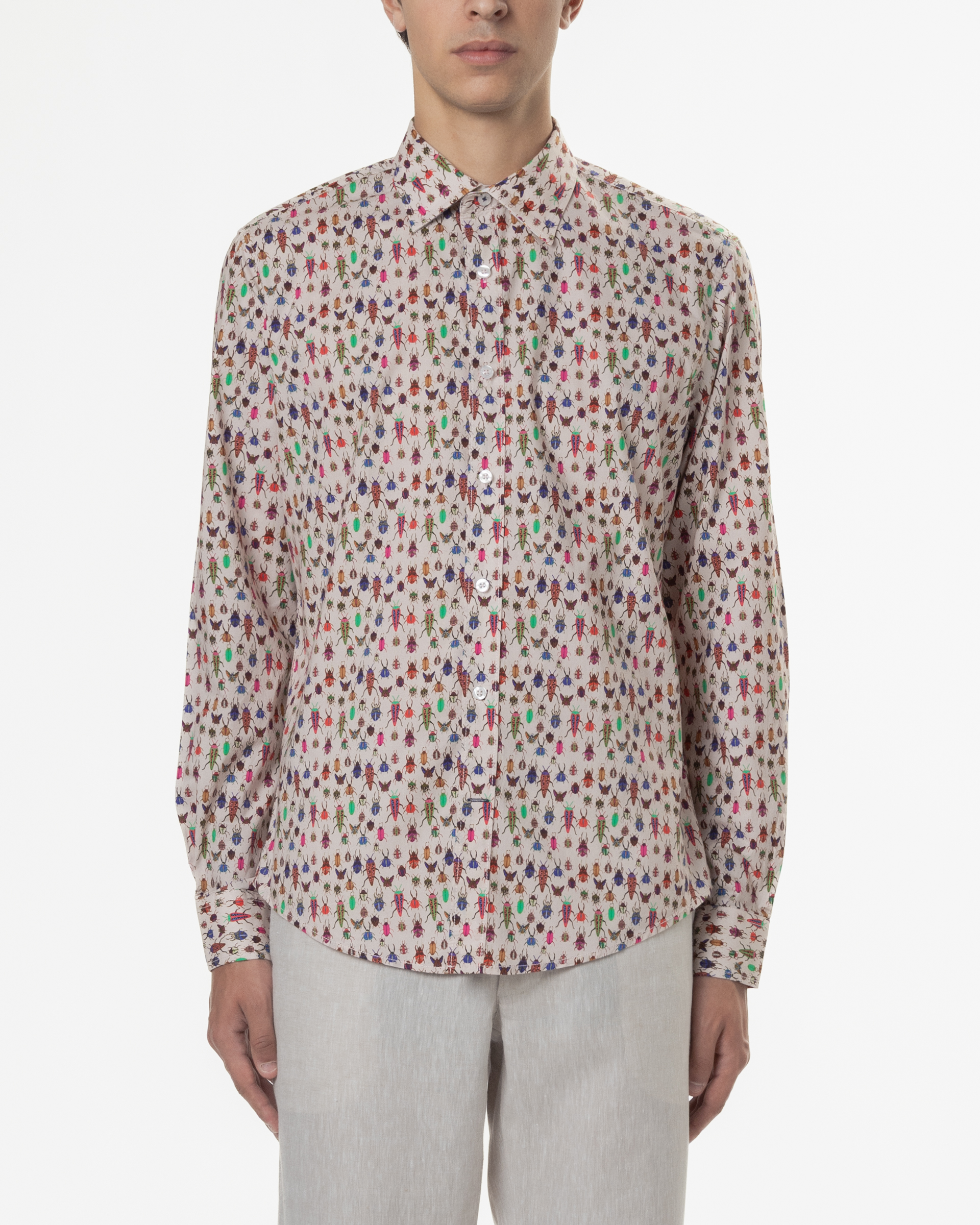 Camisa Ganesh G75700M Multicor