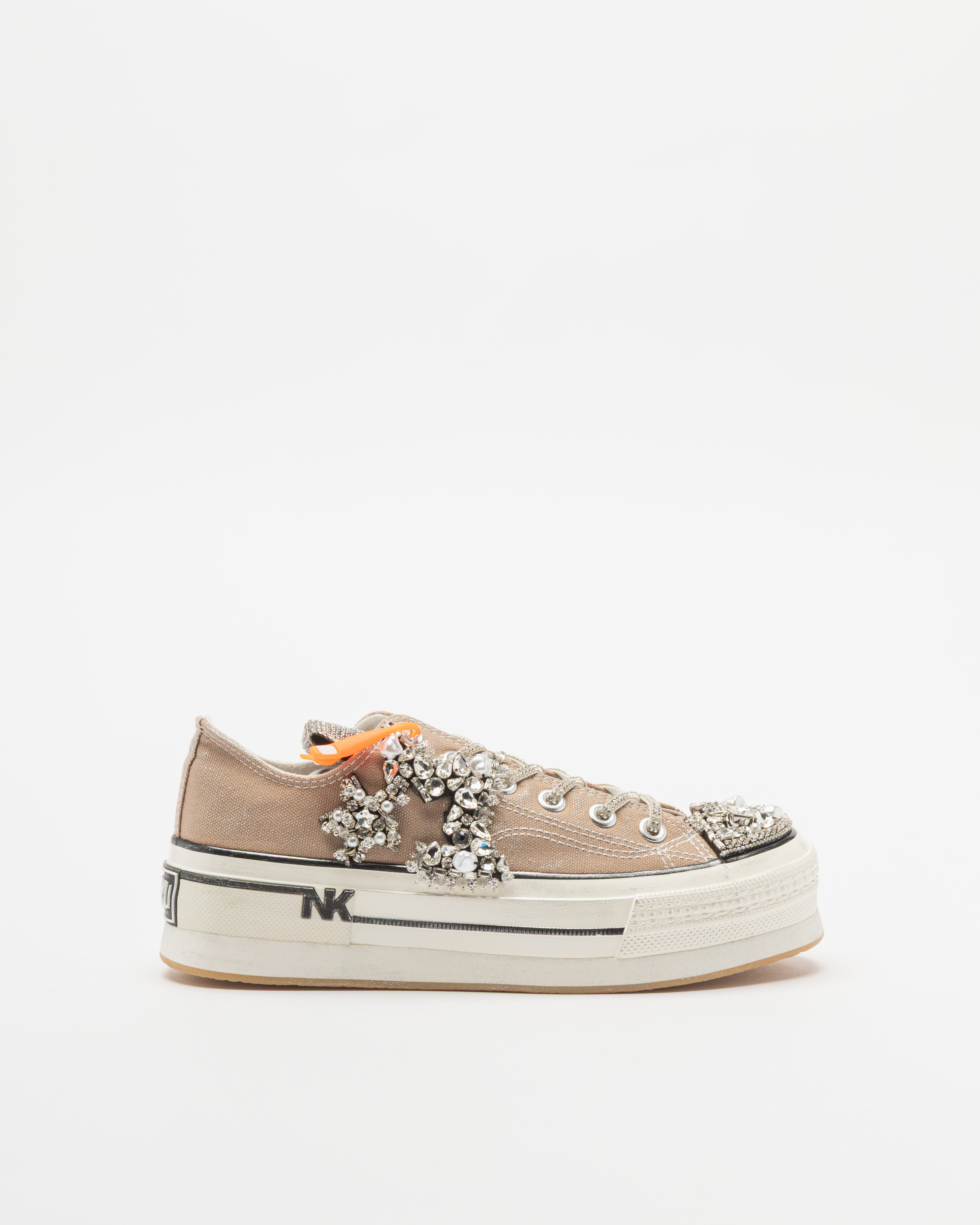 Sapatilhas de plataforma Nan-Ku Couture DSA-02 Taupe