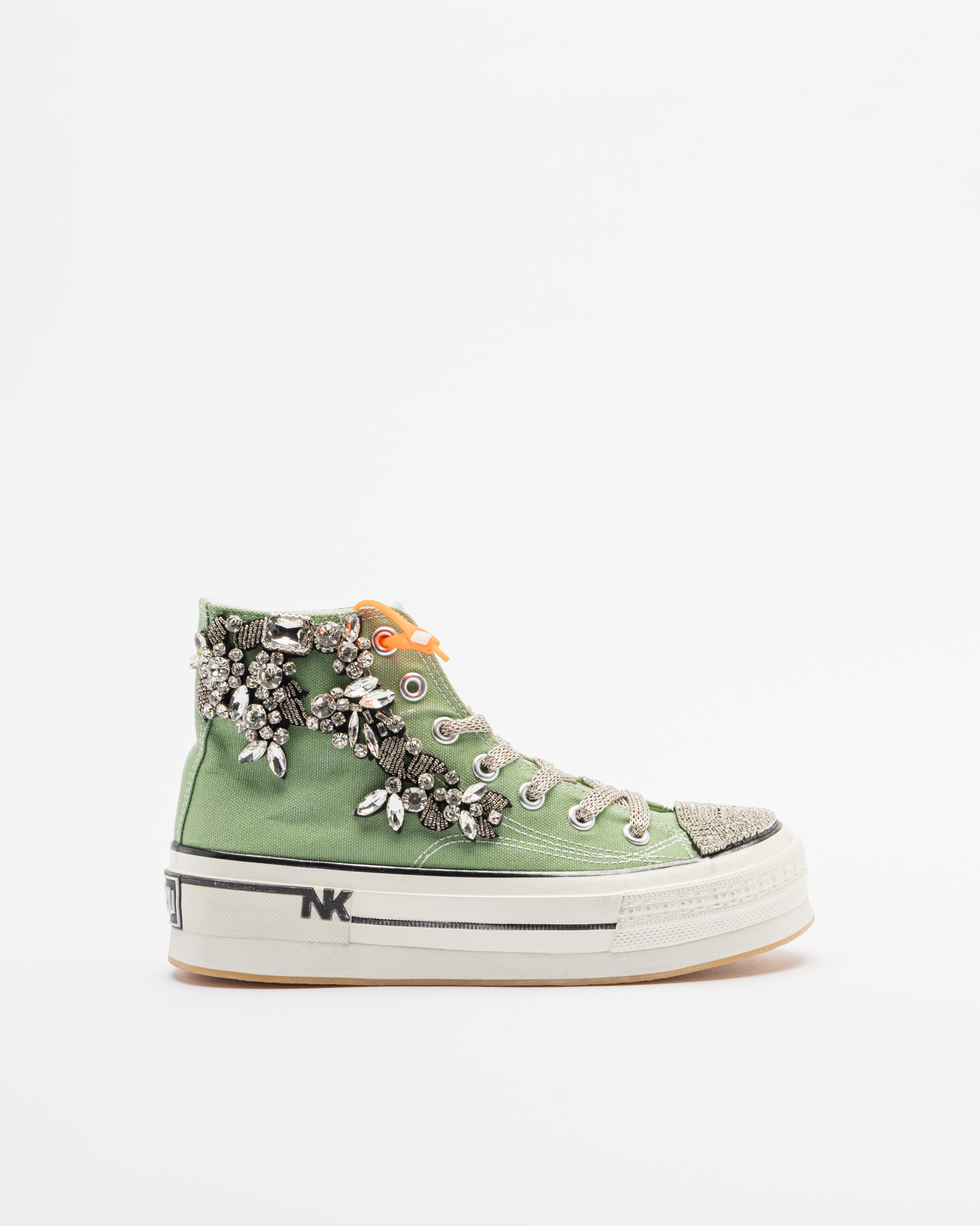 Sapatilhas de plataforma Nan-Ku Couture DSA-04 Verde
