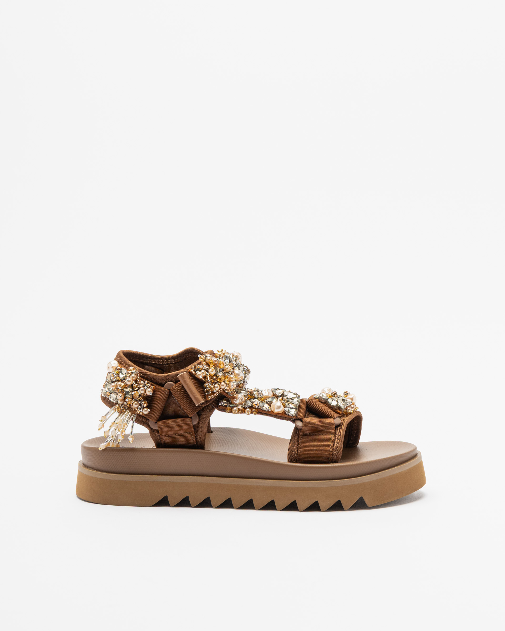 Sandálias Nan-Ku Couture EKS-03L Castanho