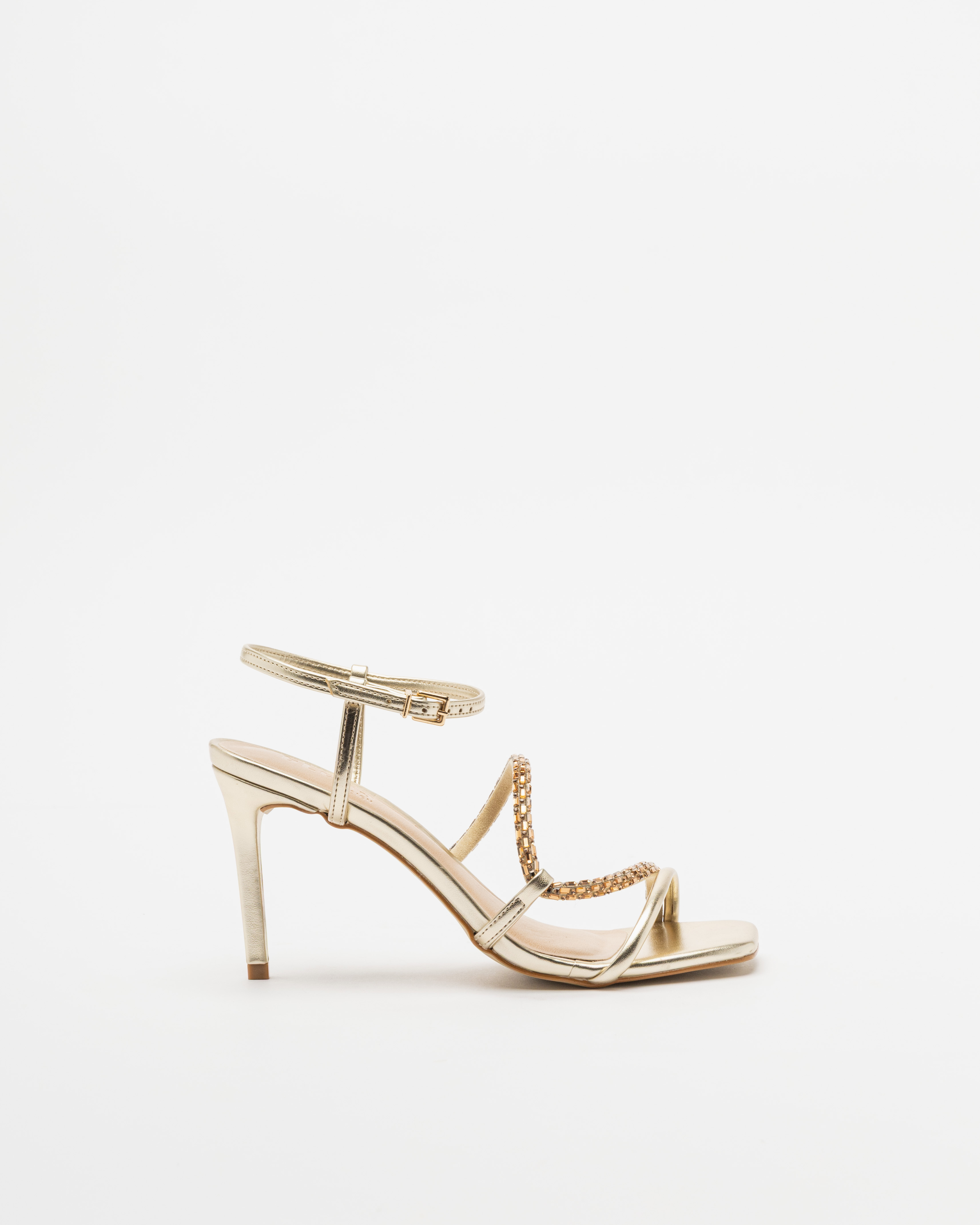 Sandálias salto alto Gloss 9380.C.06 Dourado